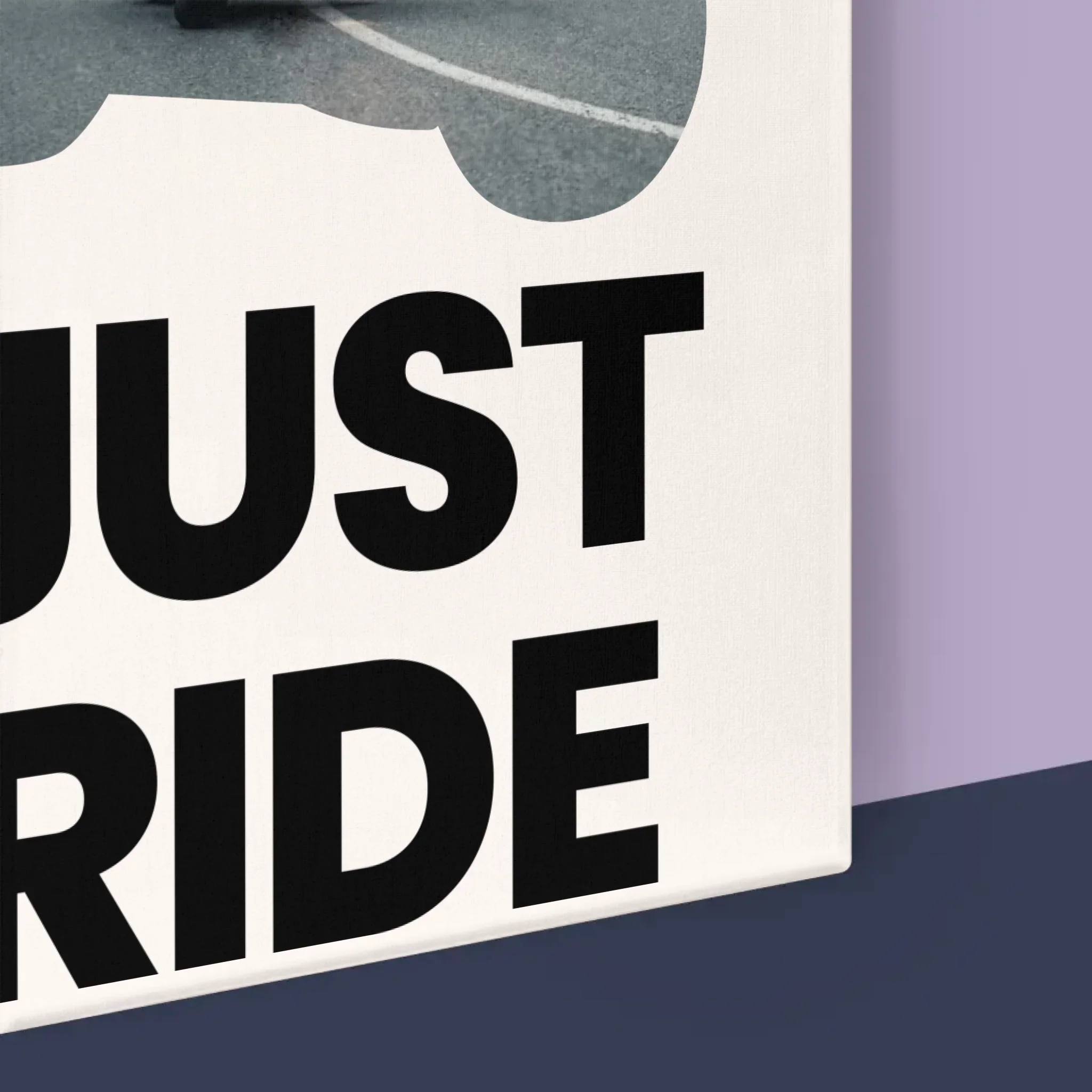 Kształt Ze Zdjęć: Just Ride - Wydruk Obramowany - Image 17
