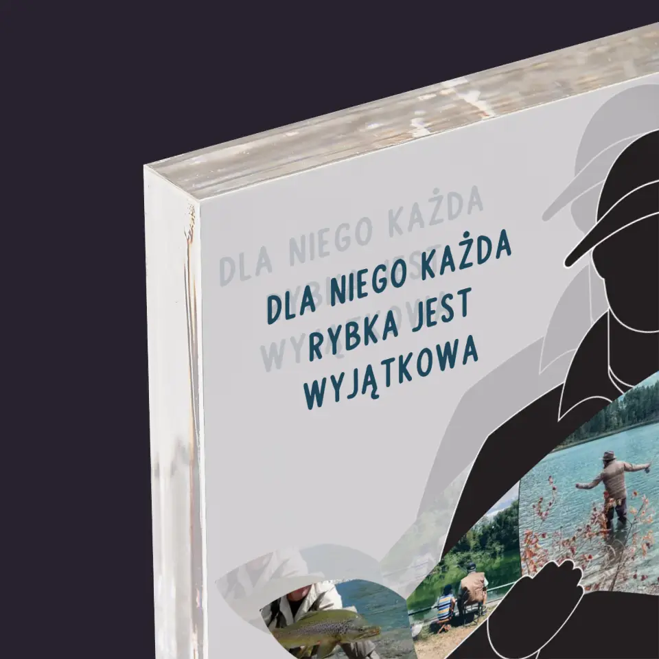 Kształt Ze Zdjęć: Każda Rybka - Blok Akrylowy - Image 4