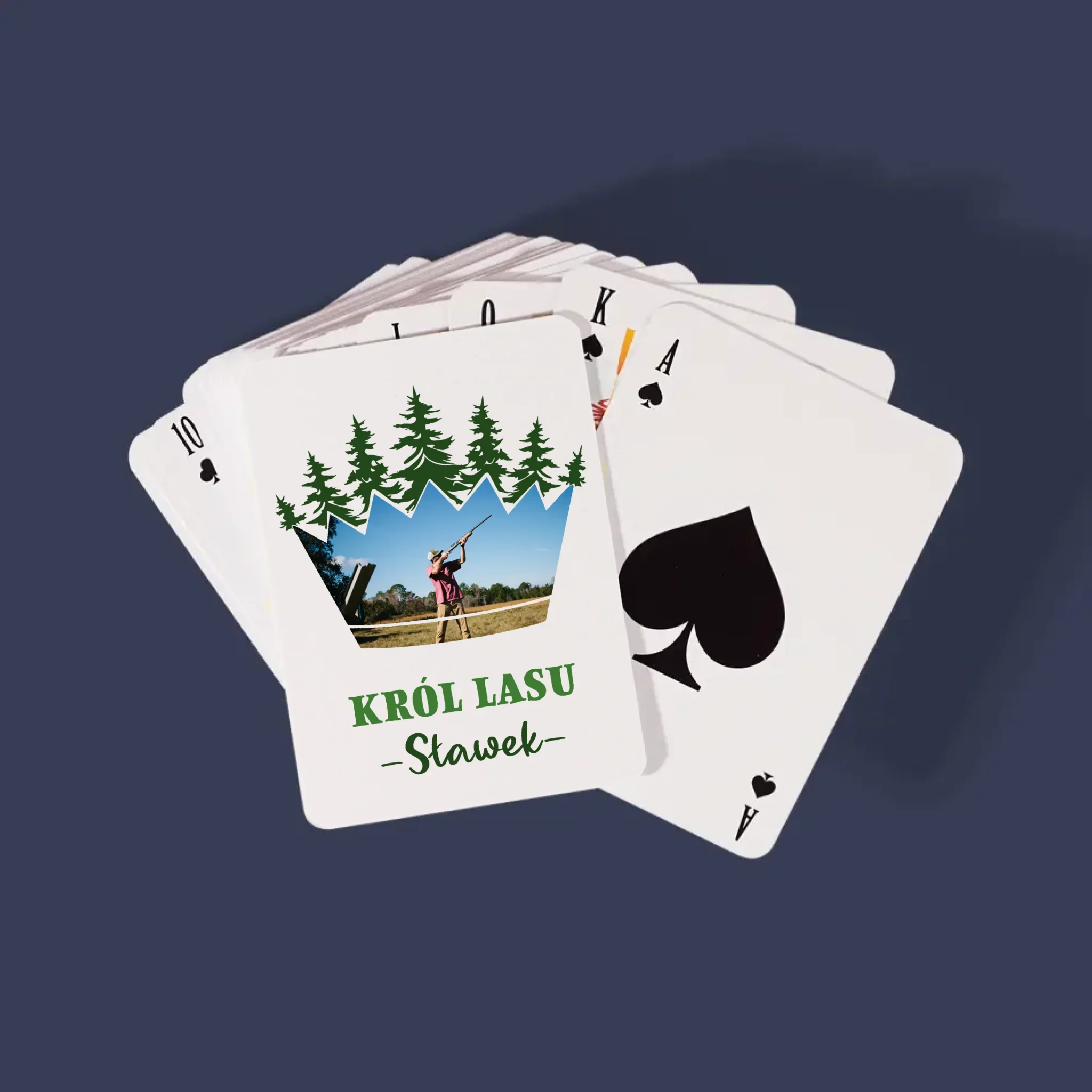 Kształt Ze Zdjęć: Król Lasu - Karty Do Gry