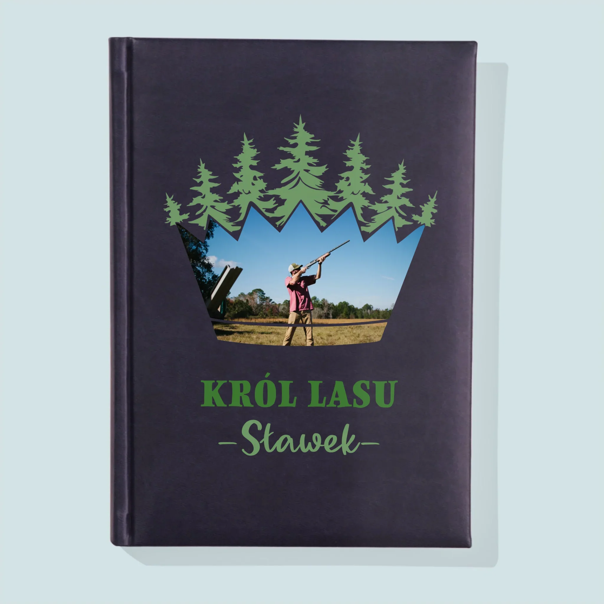 Kształt Ze Zdjęć: Król Lasu - Notes Książkowy z Nadrukiem - Image 2
