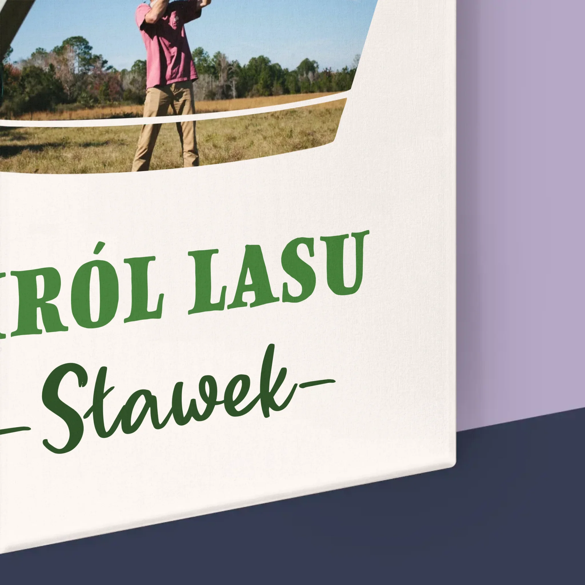 Kształt Ze Zdjęć: Król Lasu - Wydruk Obramowany - Image 17