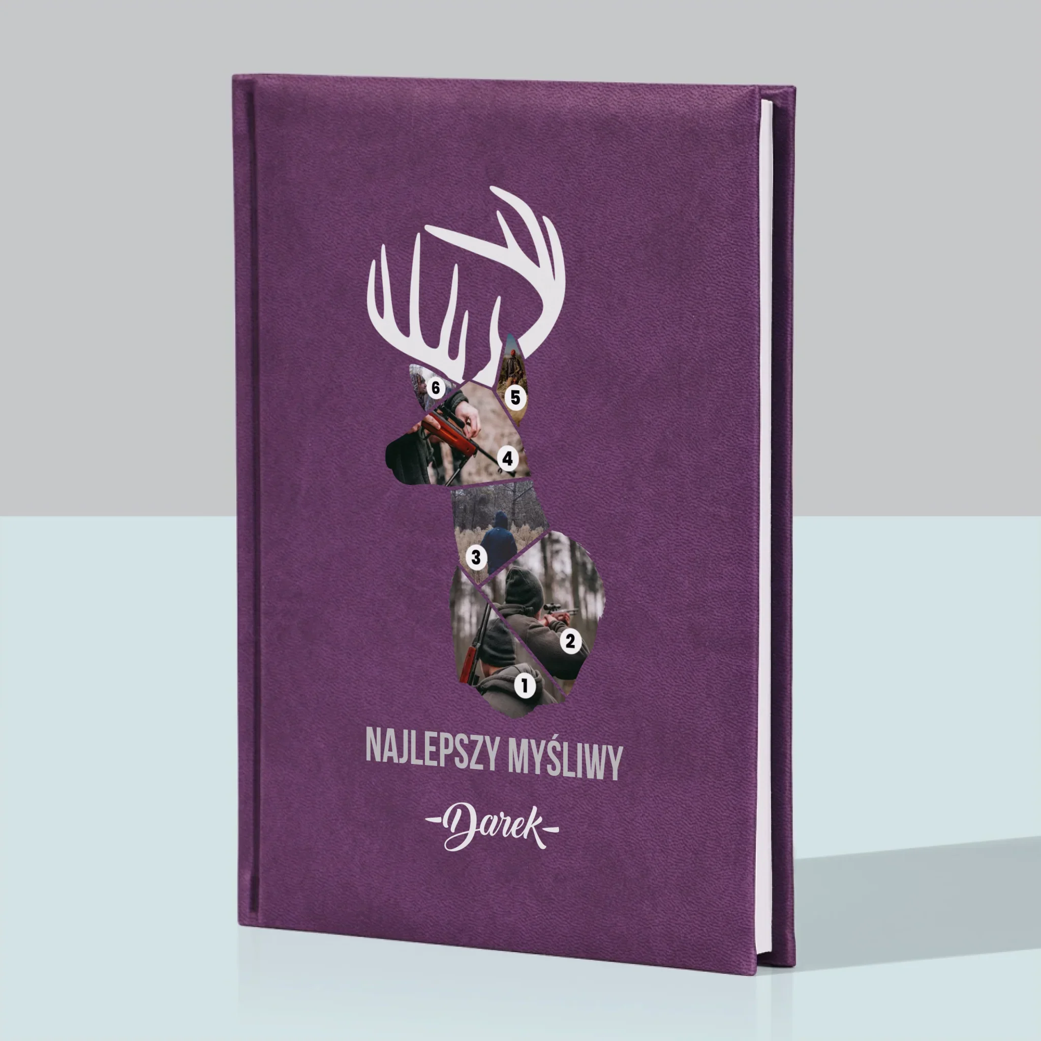 Kształt Ze Zdjęć: Najlepszy Myśliwy - Notes Książkowy z Nadrukiem - Image 5
