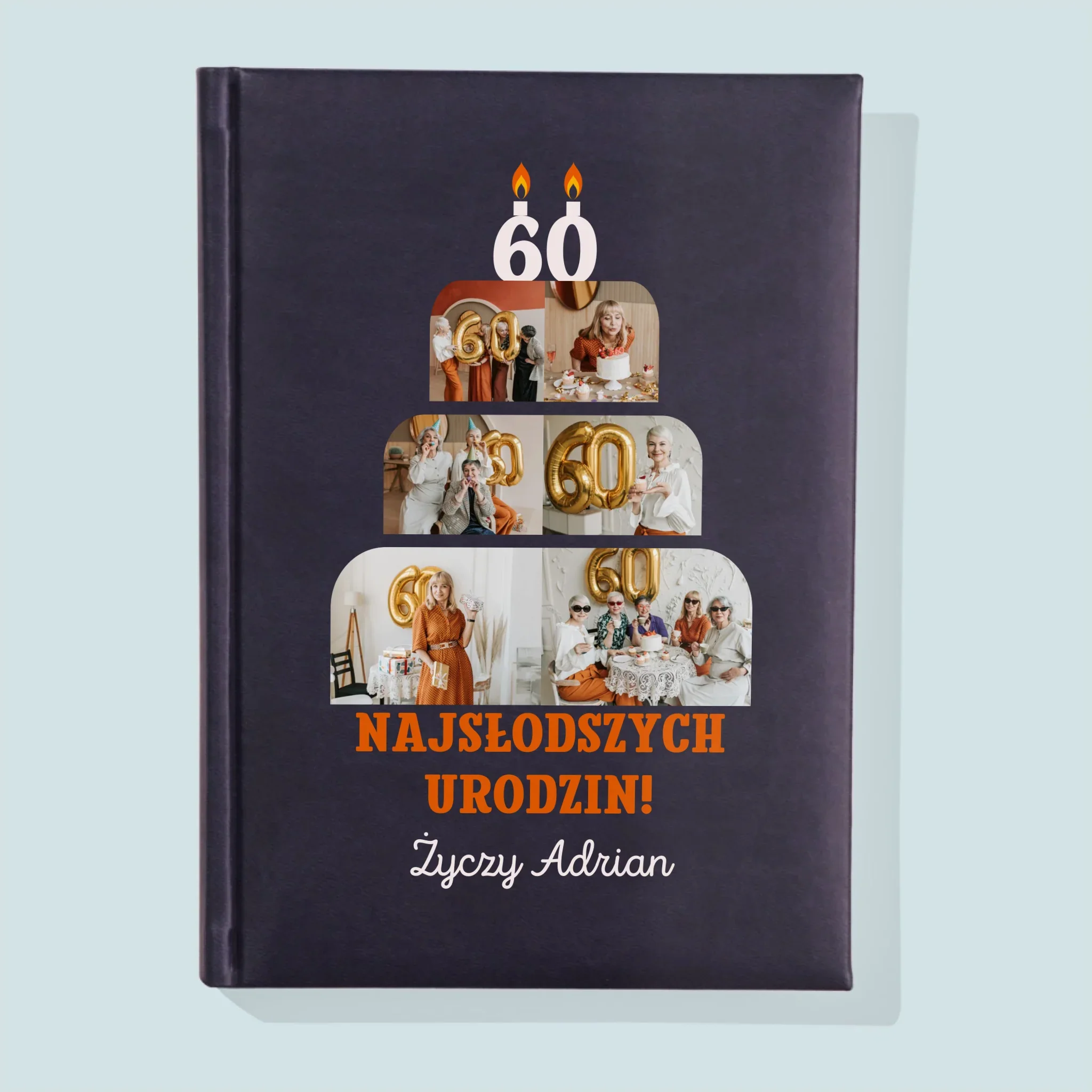 Kształt Ze Zdjęć: Najsłodszych Urodzin - Notes Książkowy - Image 2