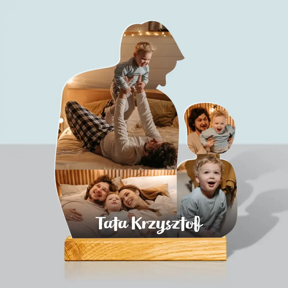 Kształt Ze Zdjęć: Niezapomniane Wspomnienia - Szkło Akrylowe z Nadrukiem - Image 2