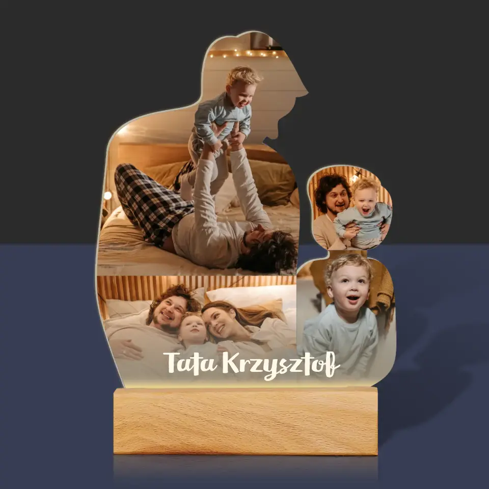 Kształt Ze Zdjęć: Niezapomniane Wspomnienia - Szkło Akrylowe z Nadrukiem - Image 4