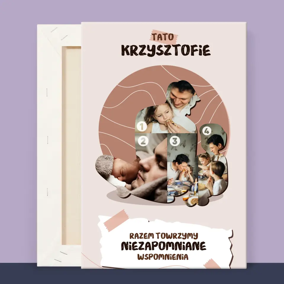 Kształt Ze Zdjęć: Niezapomniane Wspomnienia - Wydruk Obramowany - Image 12