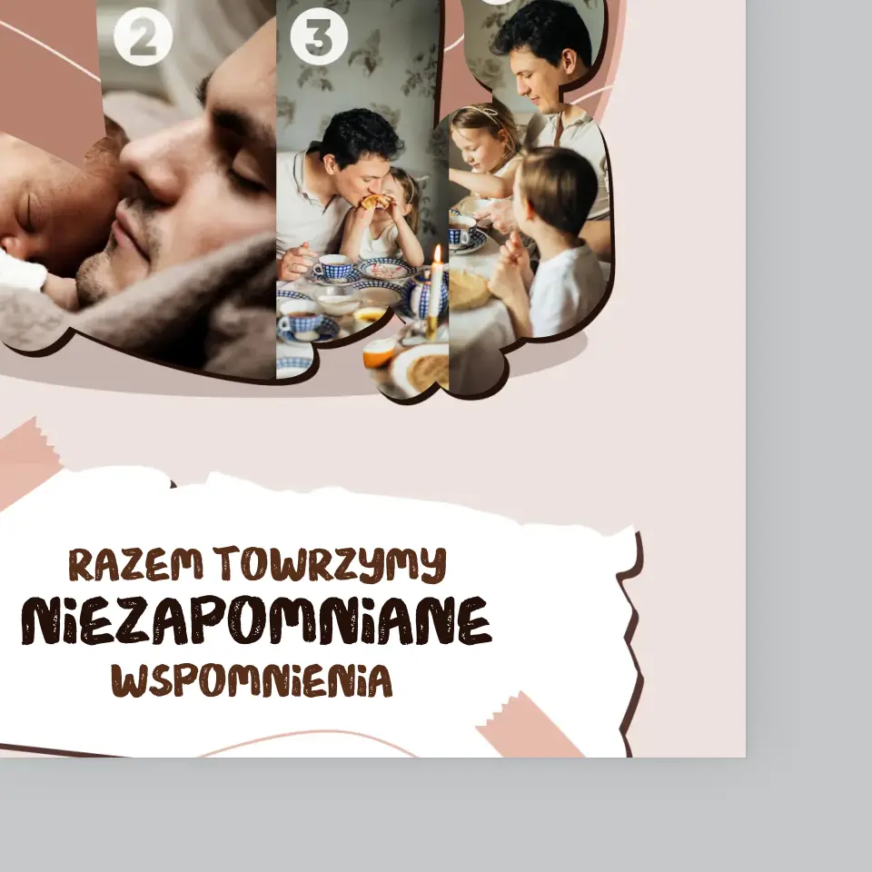 Kształt Ze Zdjęć: Niezapomniane Wspomnienia - Wydruk Obramowany - Image 4