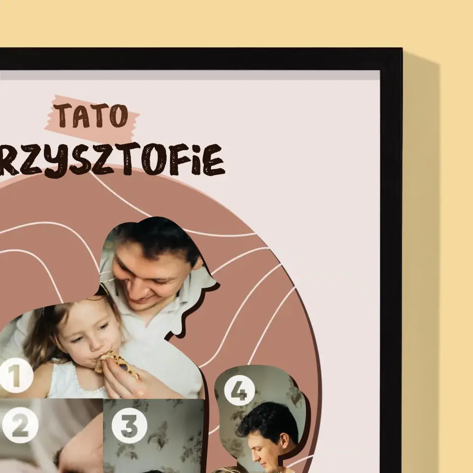 Kształt Ze Zdjęć: Niezapomniane Wspomnienia - Wydruk Obramowany - Image 6