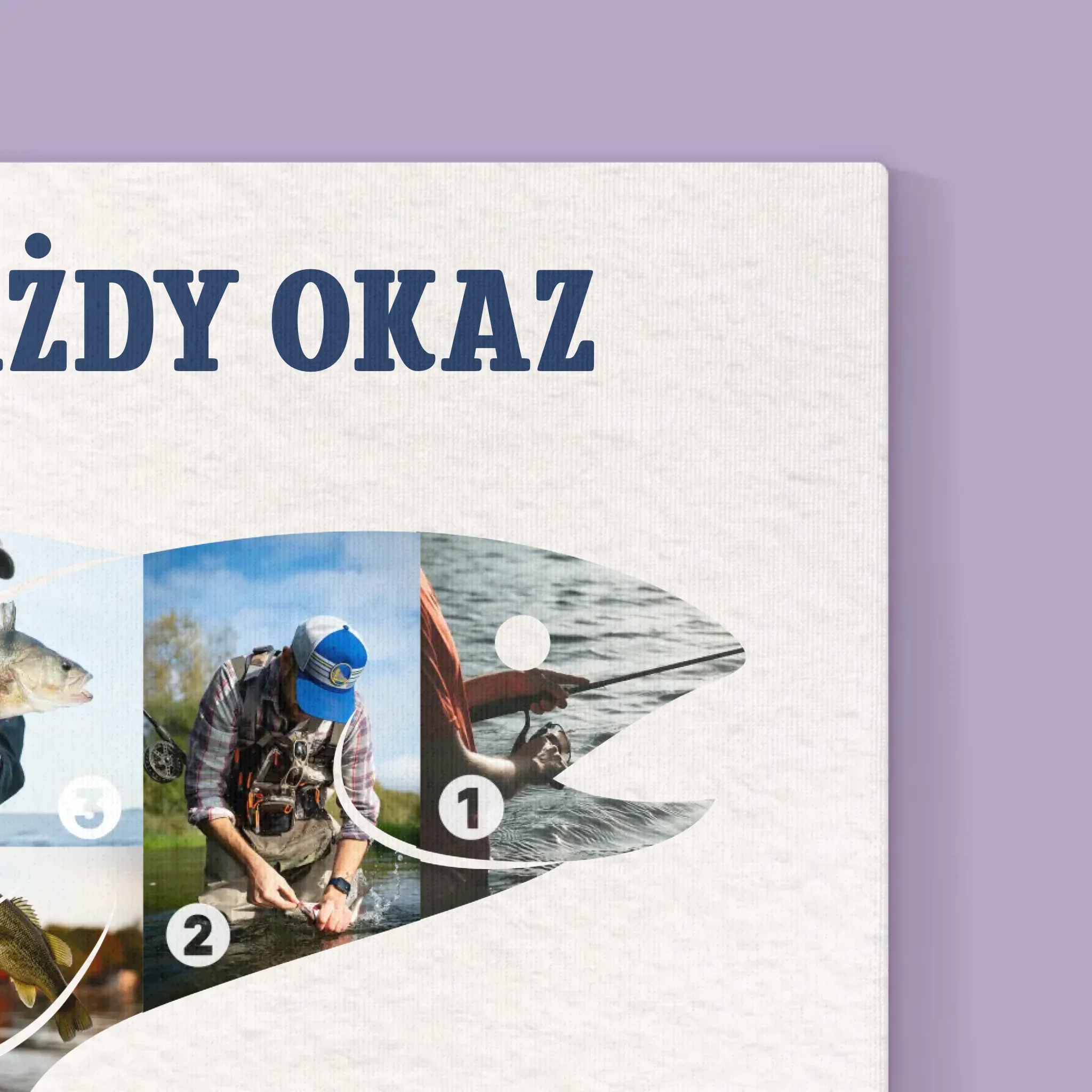Kształt Ze Zdjęć: Okaz Wędkarza - Wydruk Obramowany - Image 14