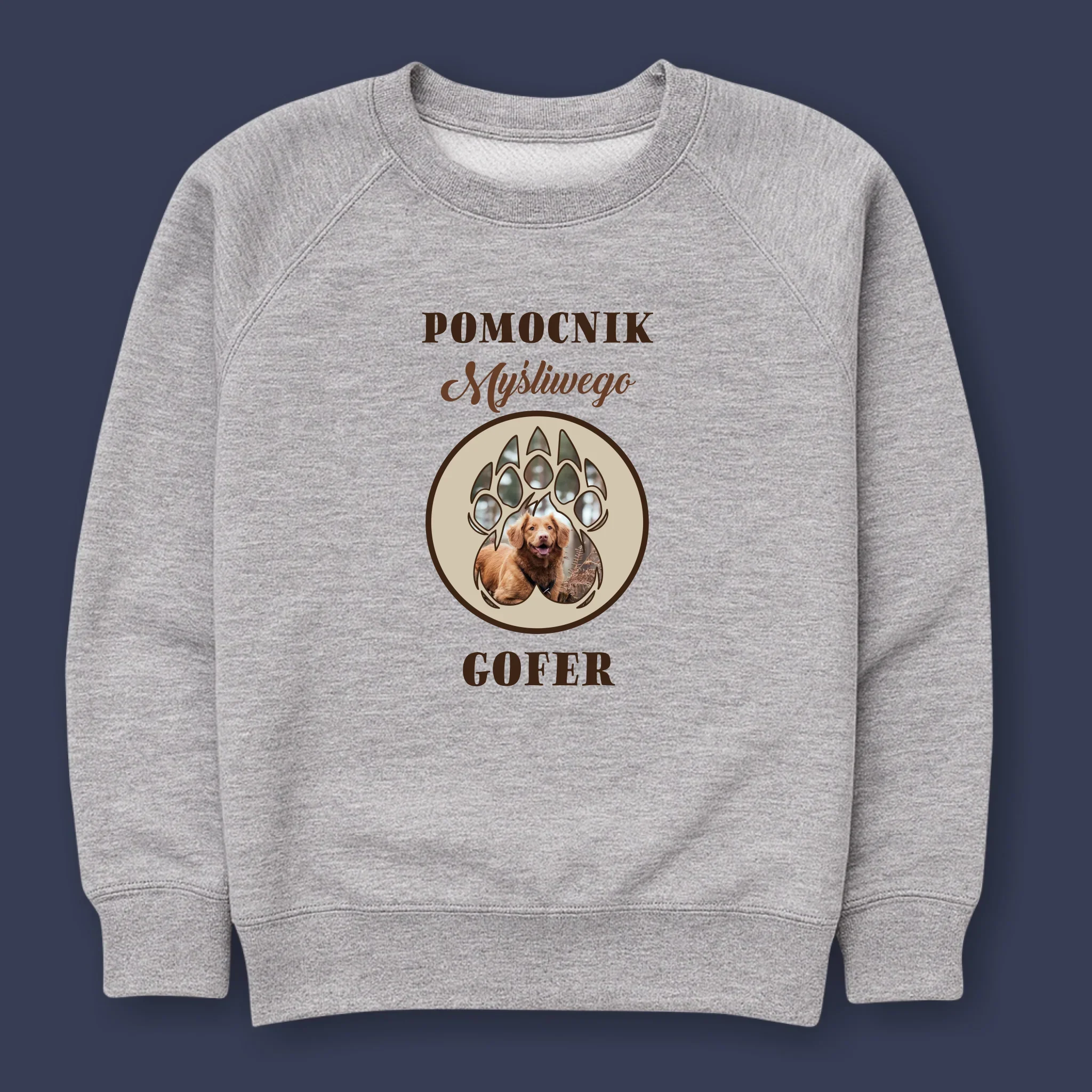 Kształt Ze Zdjęć: Pomocnik Myśliwego - Bluza Męska Z Kapturem - Image 10