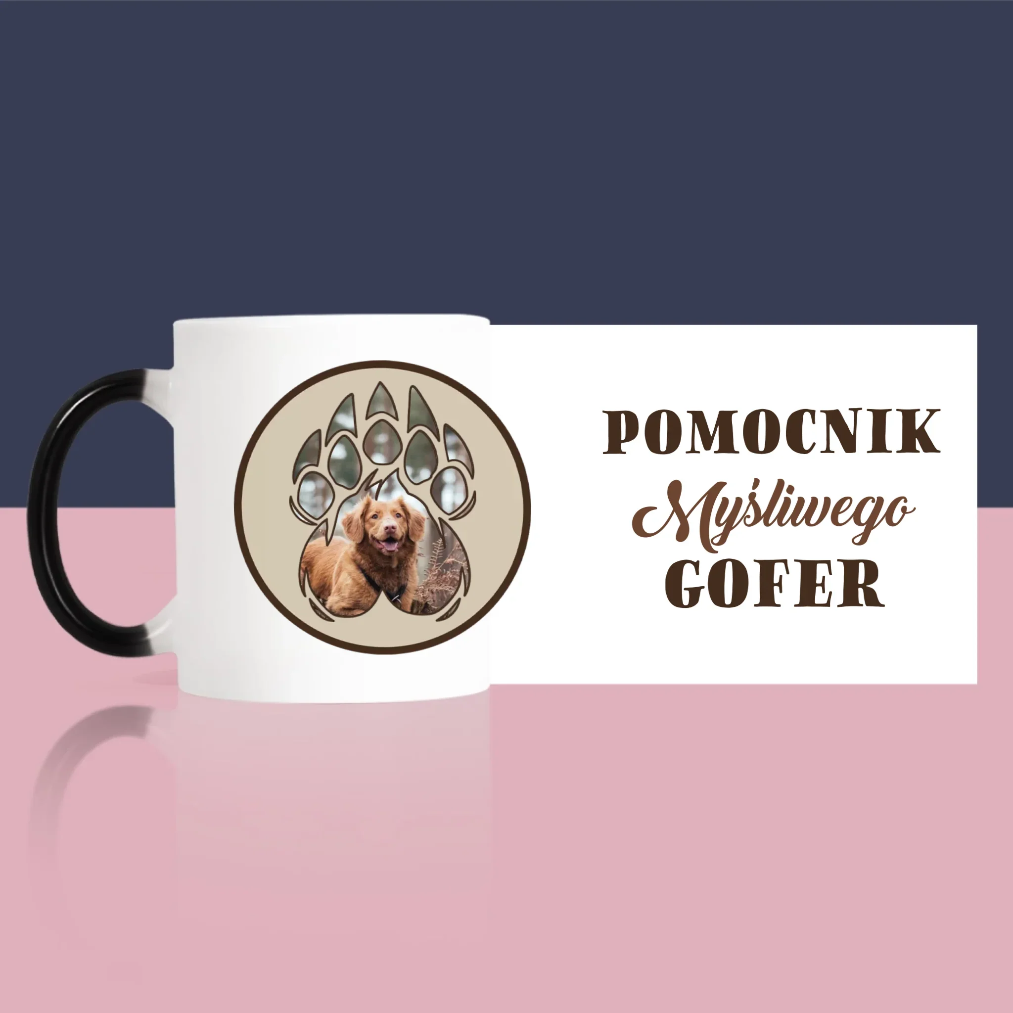 Kształt Ze Zdjęć: Pomocnik Myśliwego - Kubek z Nadrukiem - Image 7