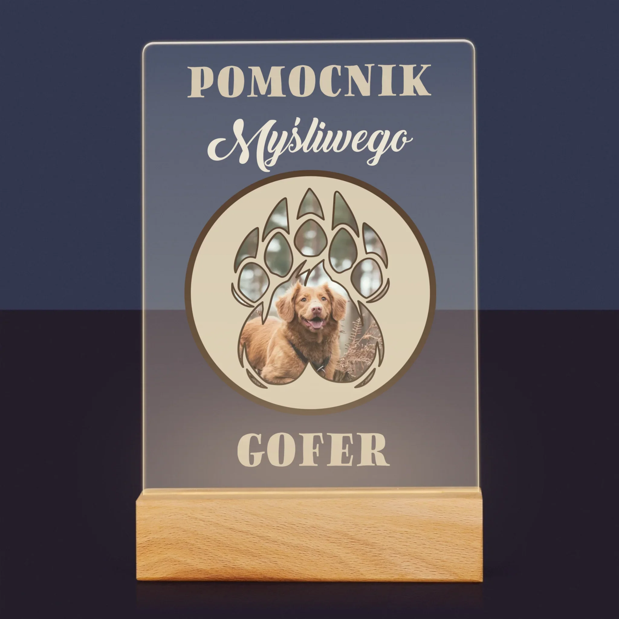 Kształt Ze Zdjęć: Pomocnik Myśliwego - Wydruk Na Szkle Akrylowym - Image 7