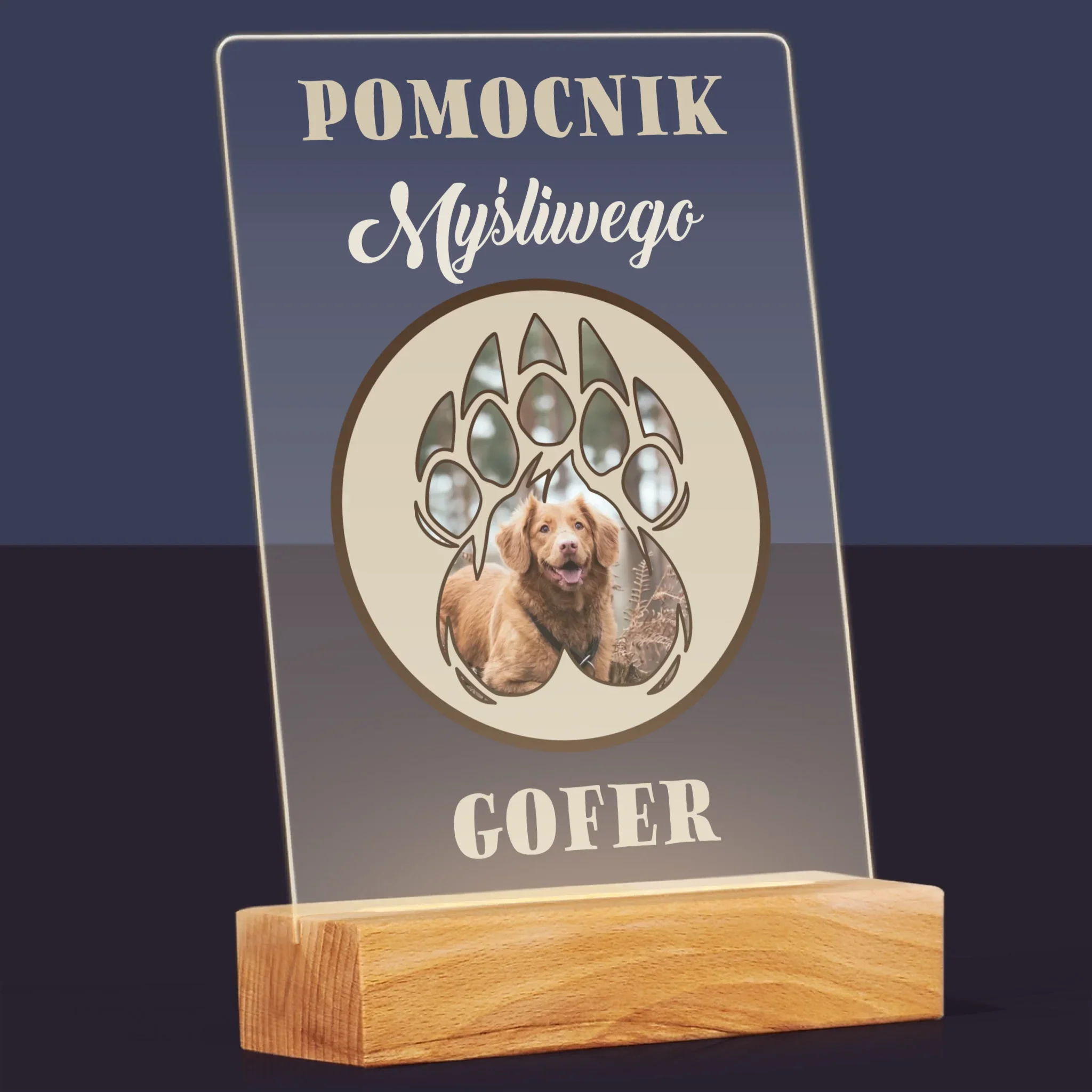 Kształt Ze Zdjęć: Pomocnik Myśliwego - Wydruk Na Szkle Akrylowym - Image 8