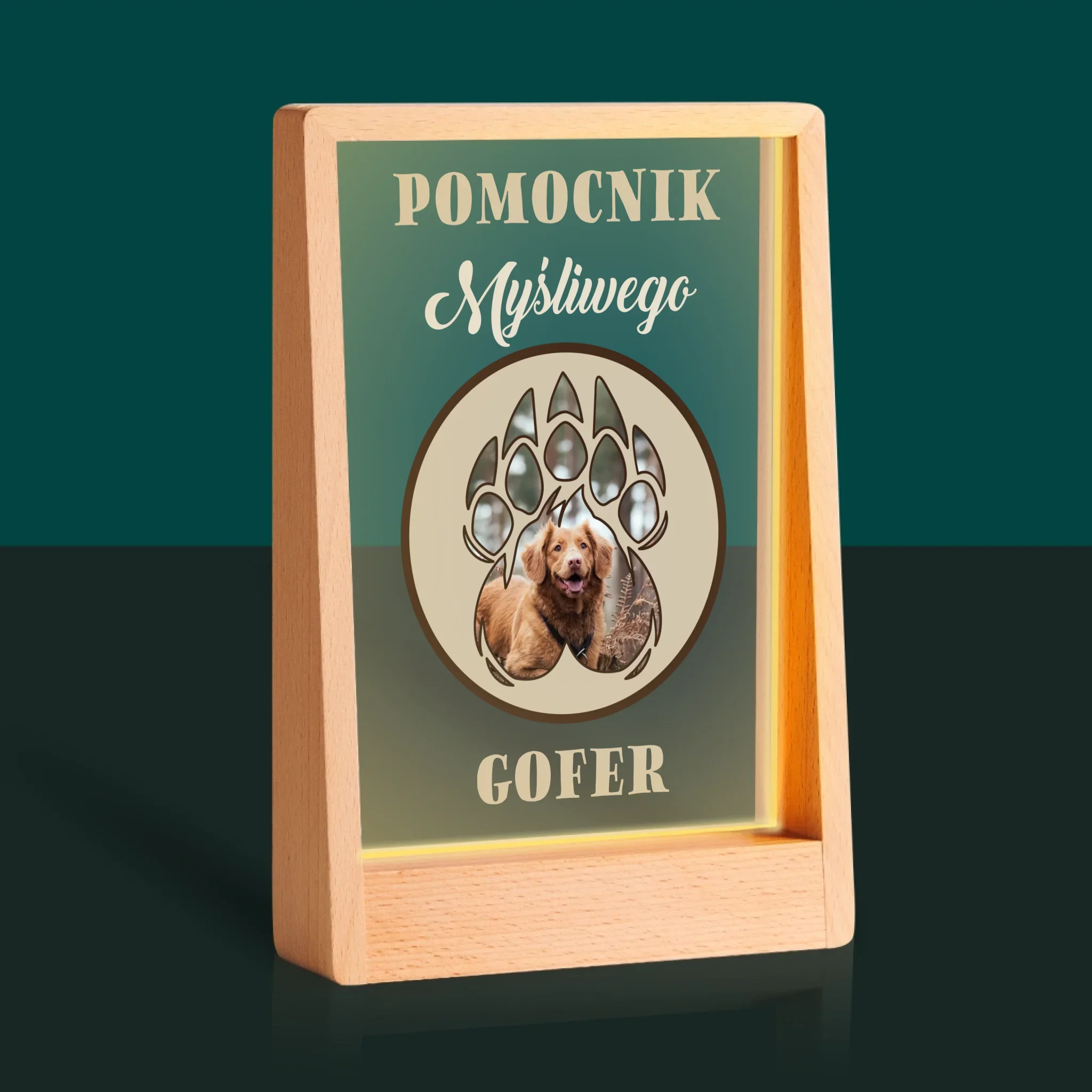 Kształt Ze Zdjęć: Pomocnik Myśliwego - Wydruk Na Szkle Akrylowym - Image 9