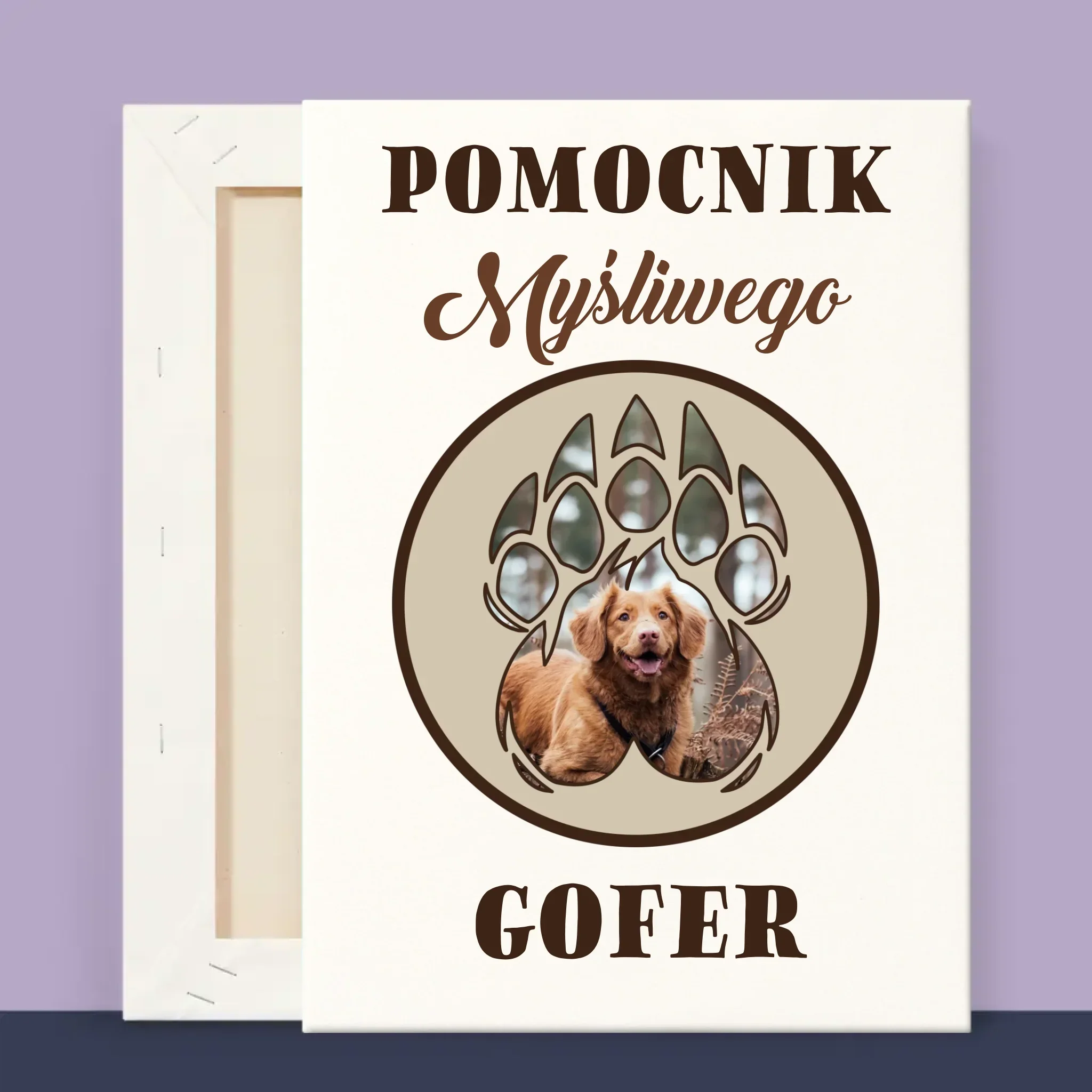 Kształt Ze Zdjęć: Pomocnik Myśliwego - Wydruk Obramowany - Image 13