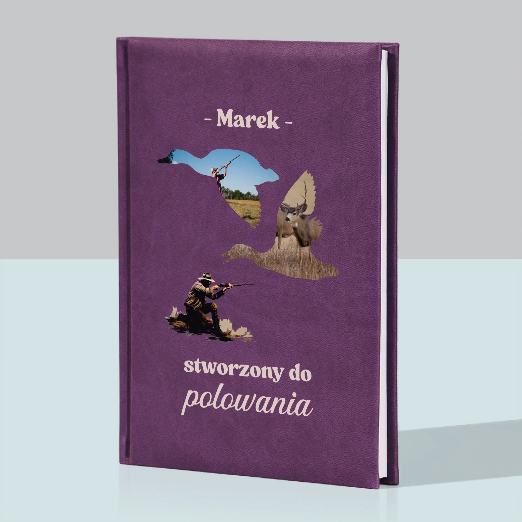 Kształt Ze Zdjęć: Stworzony Do Polowania - Notes Książkowy z Nadrukiem - Image 5