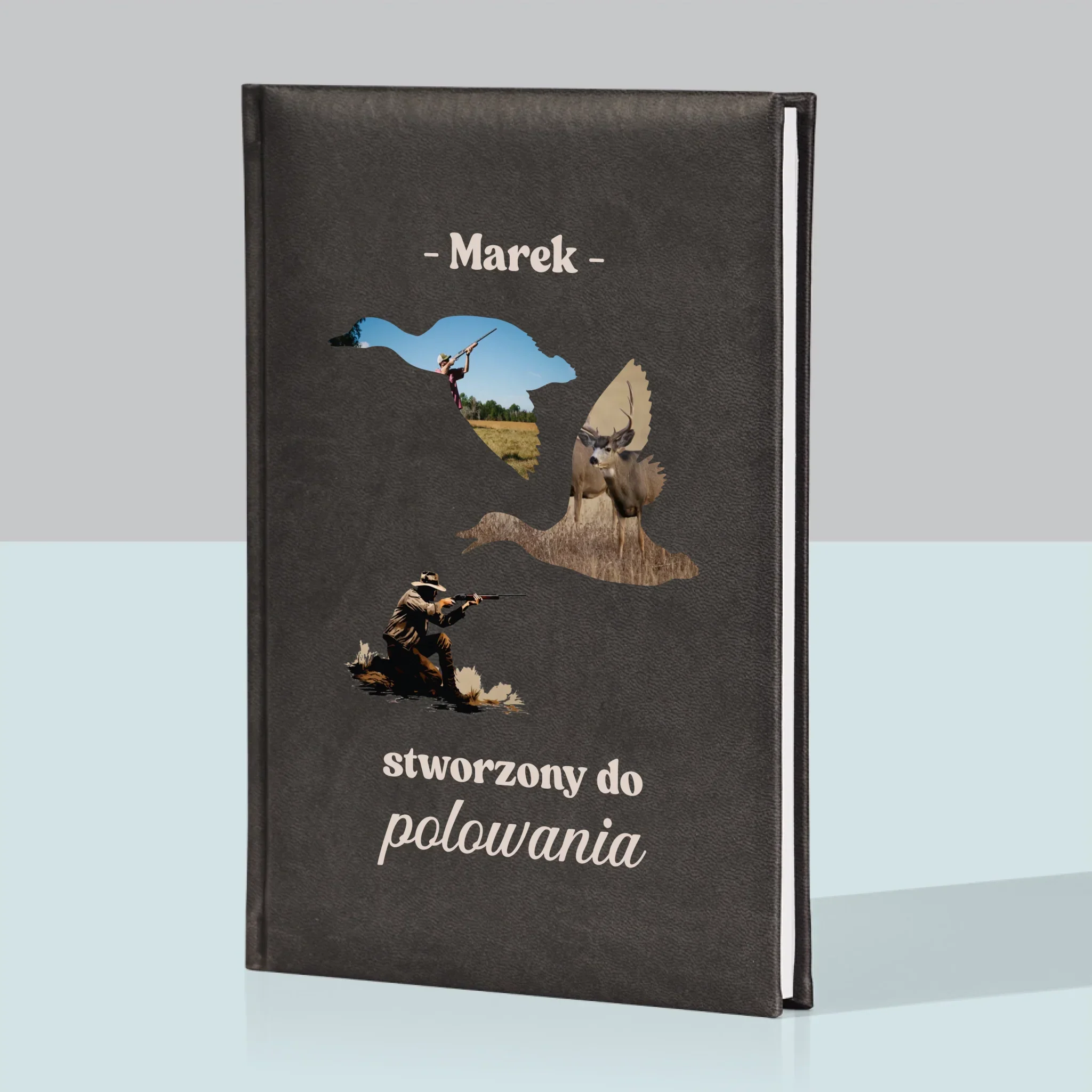 Kształt Ze Zdjęć: Stworzony Do Polowania - Notes Książkowy z Nadrukiem - Image 6