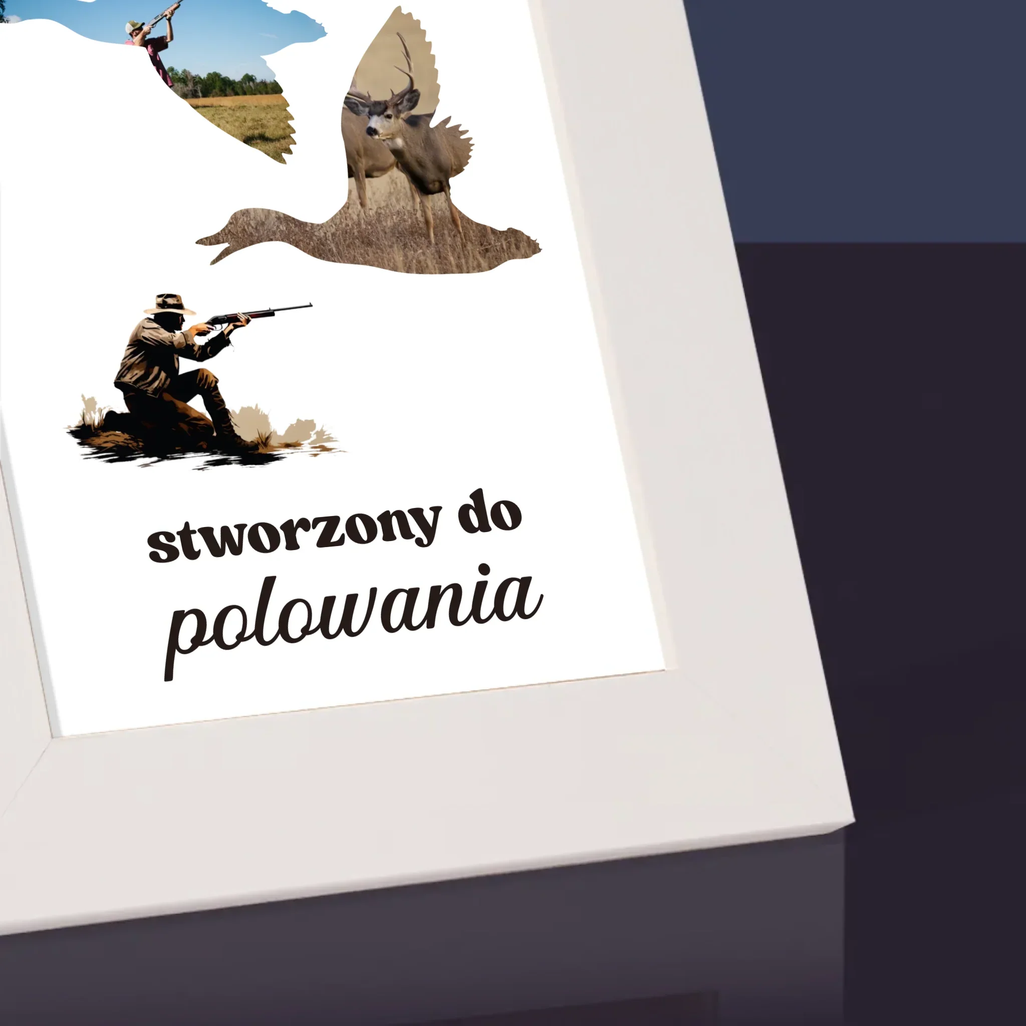 Kształt Ze Zdjęć: Stworzony Do Polowania - Ramka Na Zdjęcie - Image 3