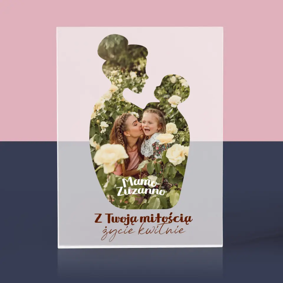 Kształt Ze Zdjęć: Twoja Miłość - Blok Akrylowy z Nadrukiem - Image 3