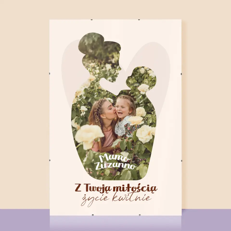 Kształt Ze Zdjęć: Twoja Miłość - Personalizowany Plakat