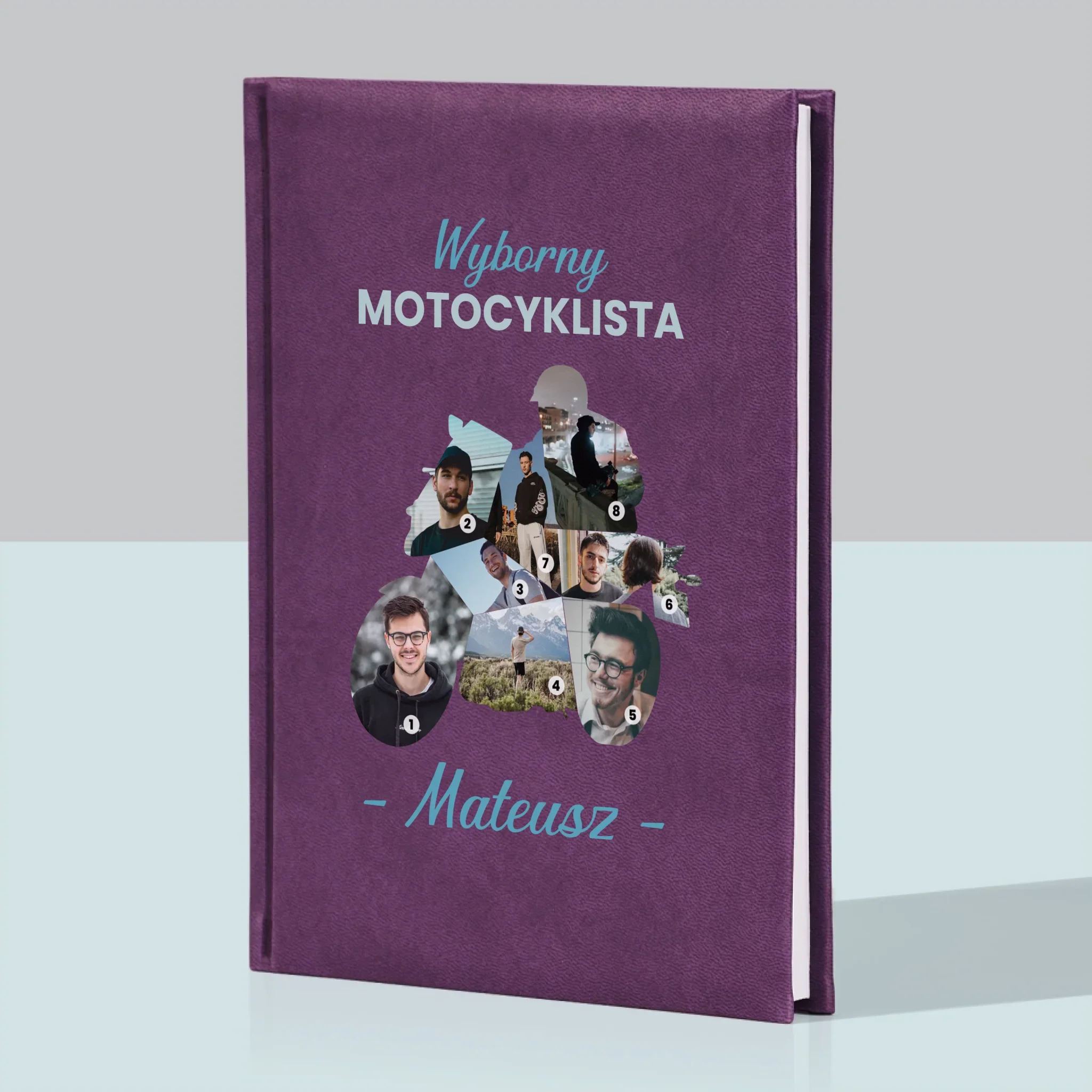 Kształt Ze Zdjęć: Wyborny Motocyklista - Notes Książkowy - Image 5
