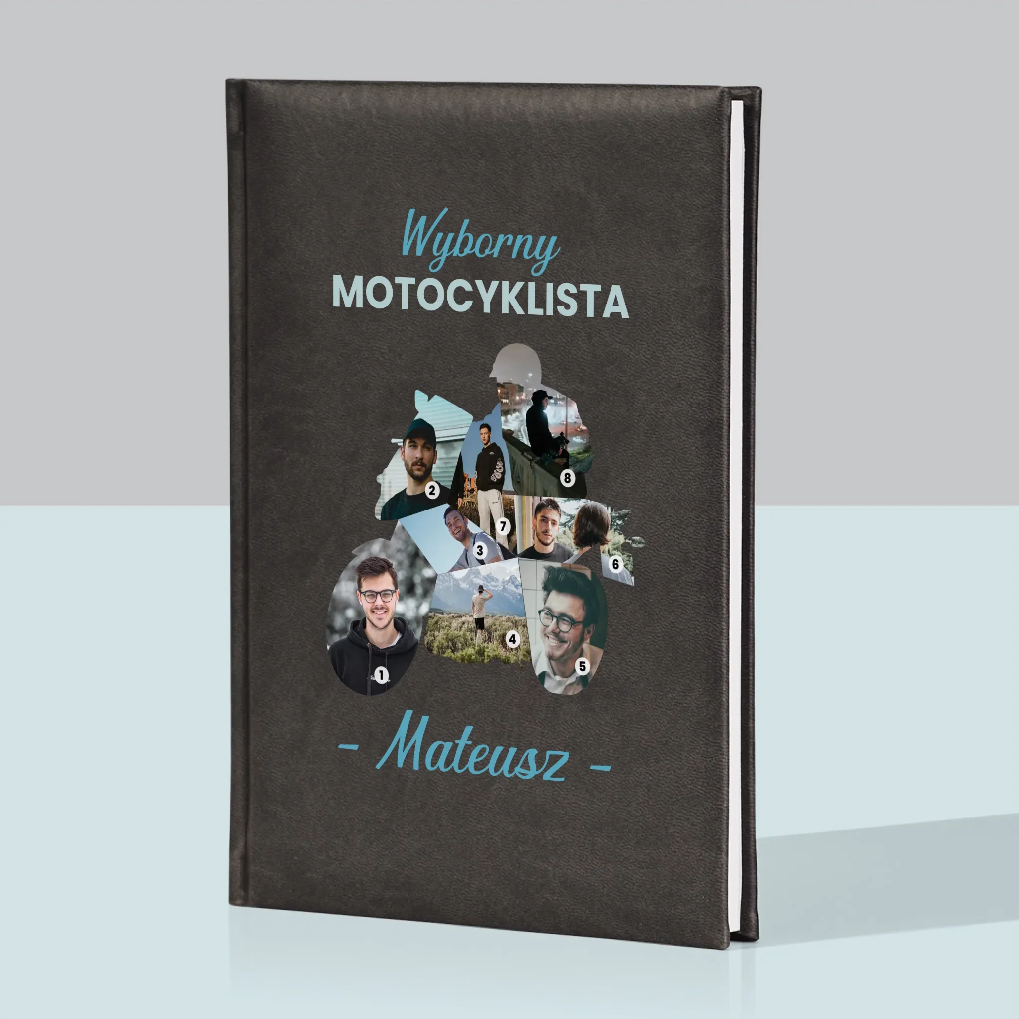 Kształt Ze Zdjęć: Wyborny Motocyklista - Notes Książkowy - Image 6