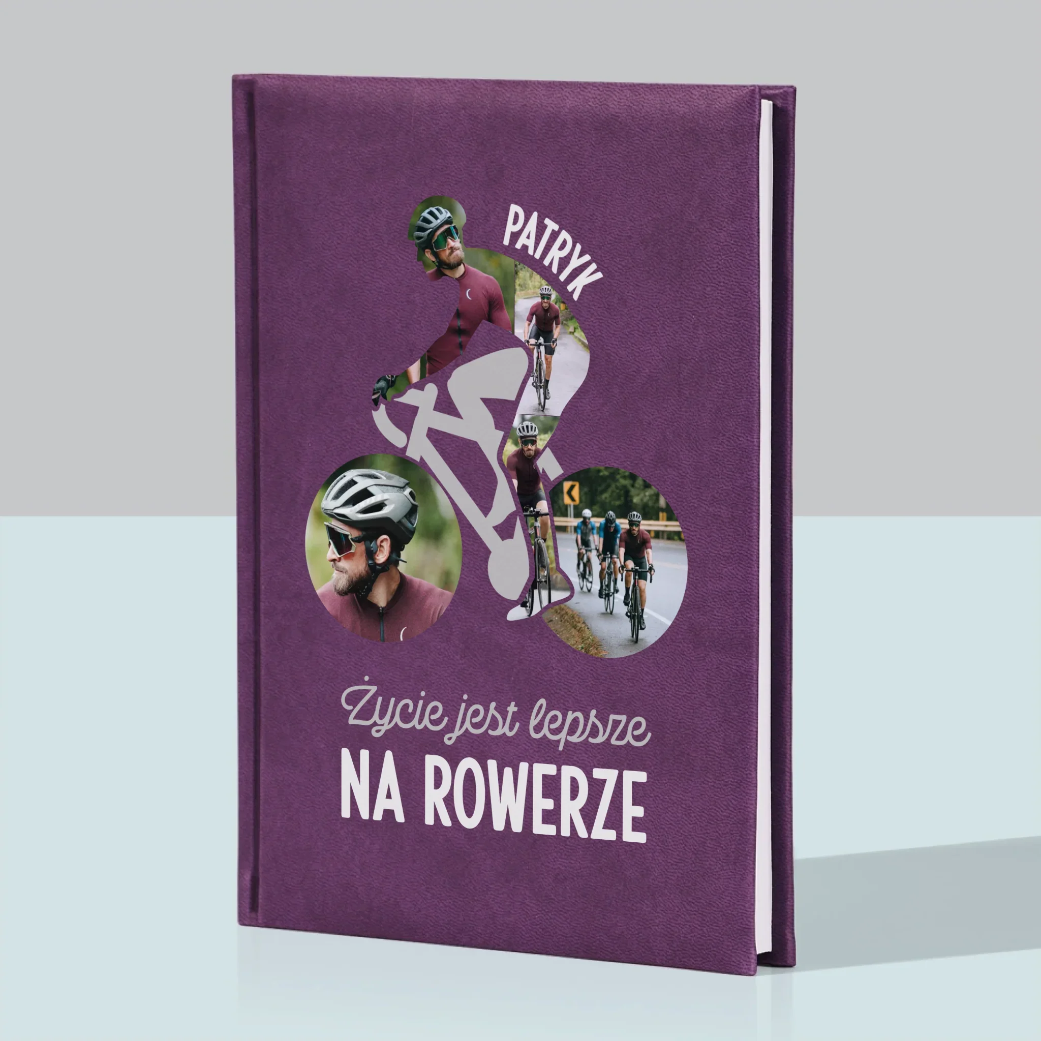 Kształt Ze Zdjęć: Życie Jest Lepsze Na Rowerze - Notes Książkowy - Image 5