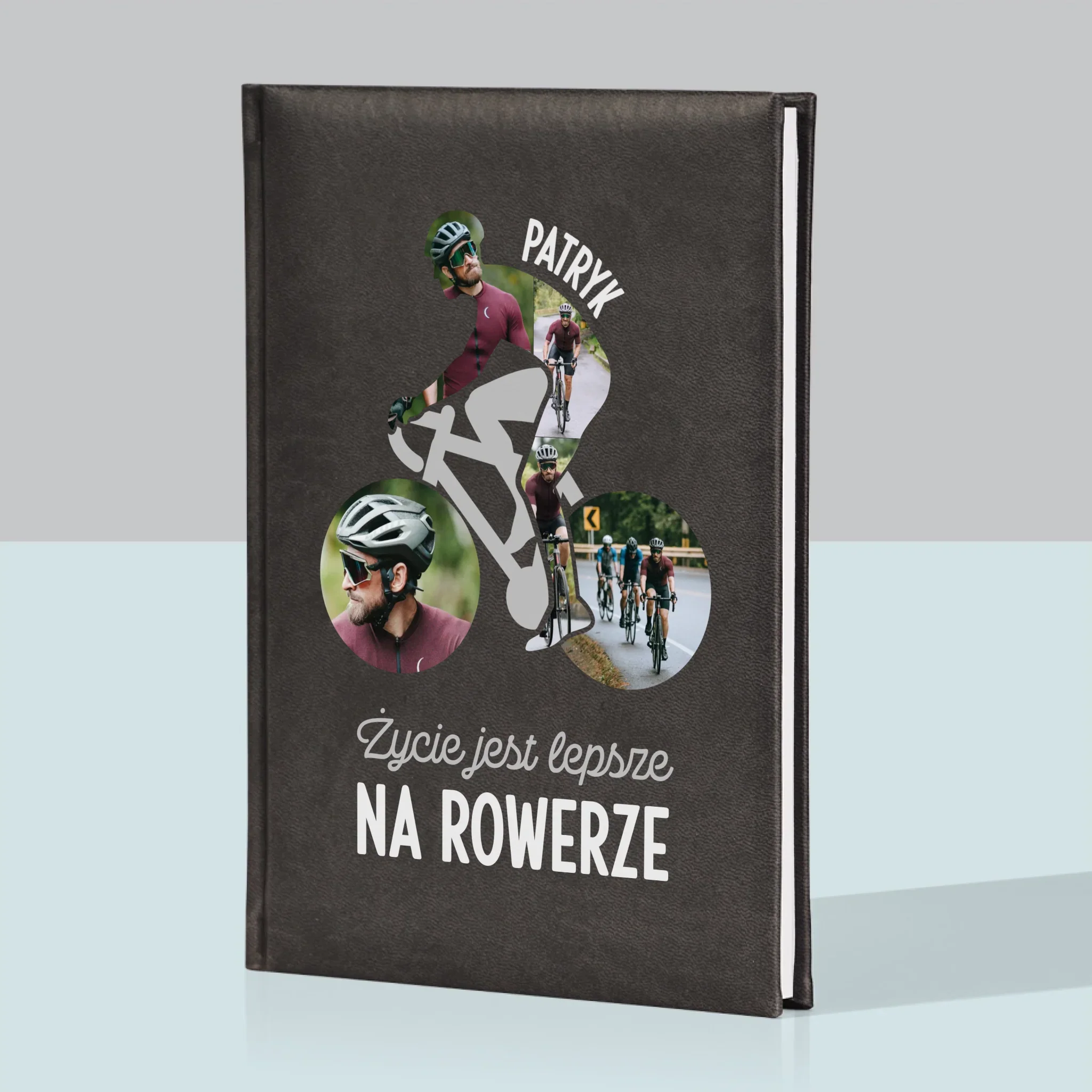 Kształt Ze Zdjęć: Życie Jest Lepsze Na Rowerze - Notes Książkowy - Image 6