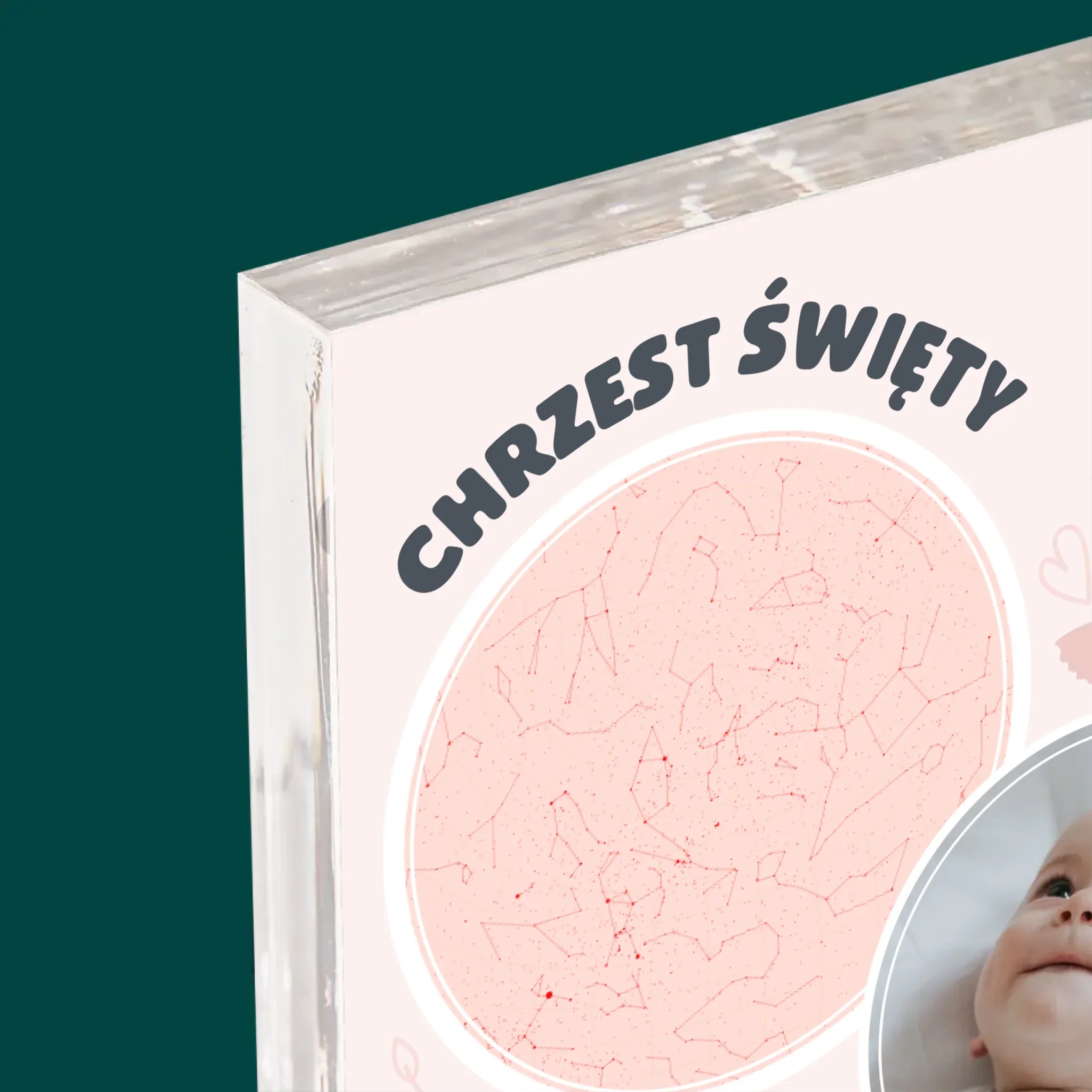 Mapa Gwiazd: Chrzest - Blok Akrylowy - Image 4