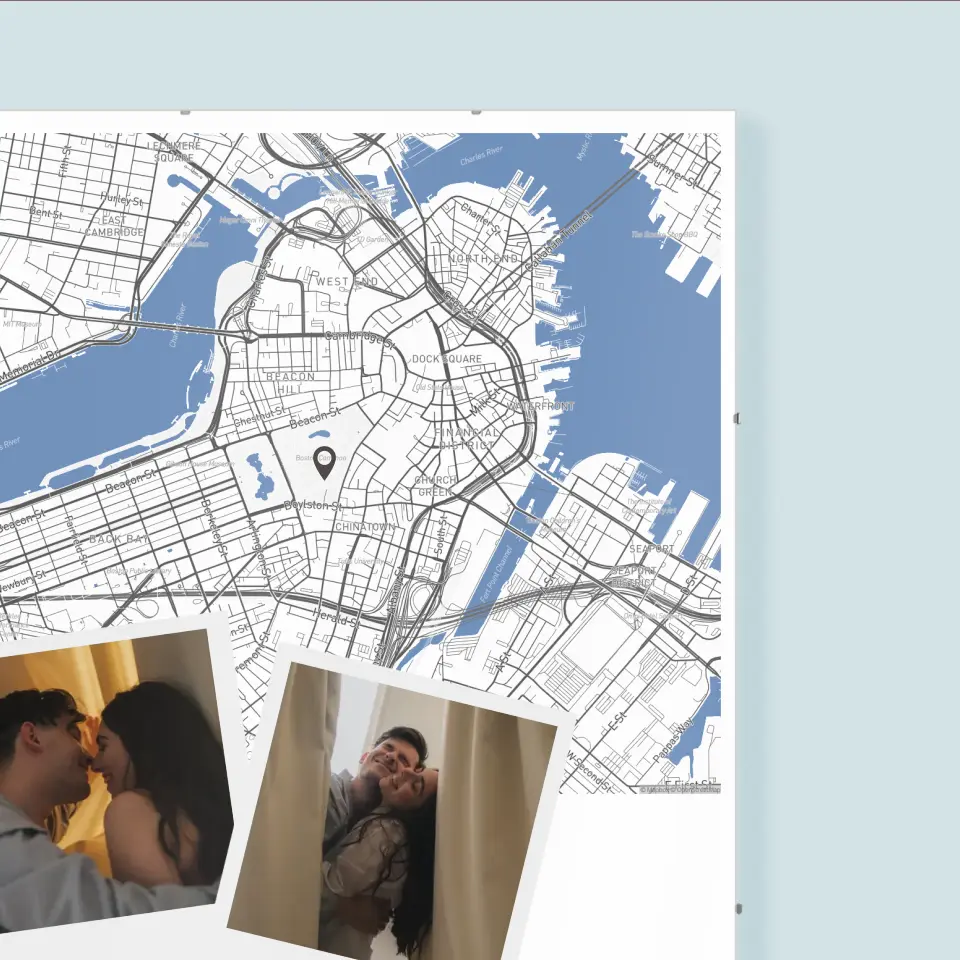Mapa Miasta: Gdzie Się Zaczęło - Personalizowany Plakat - Image 3