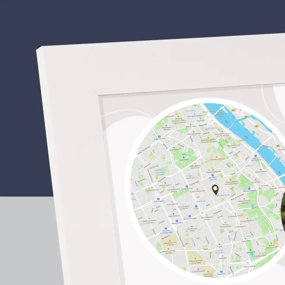 Mapa Miasta: Od Teraz Na Zawsze - Ramka Na Zdjęcia - Image 4