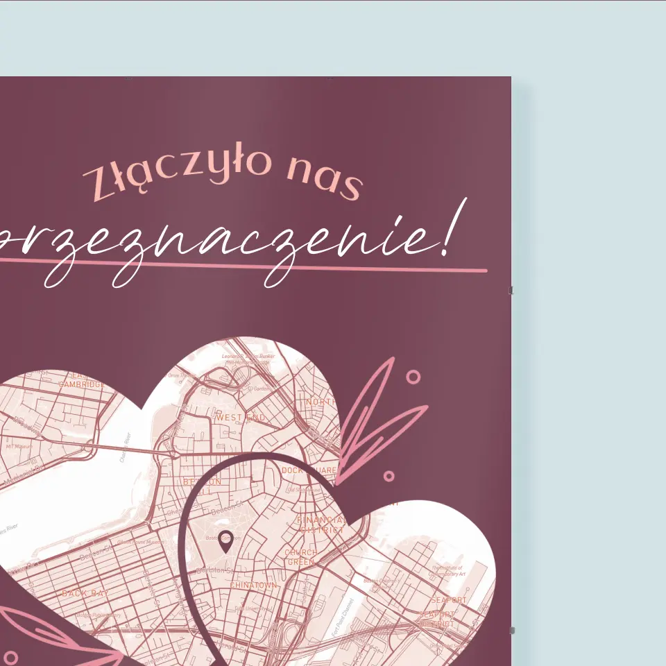 Mapa Miasta: Przeznaczenie - Personalizowany Plakat - Image 3