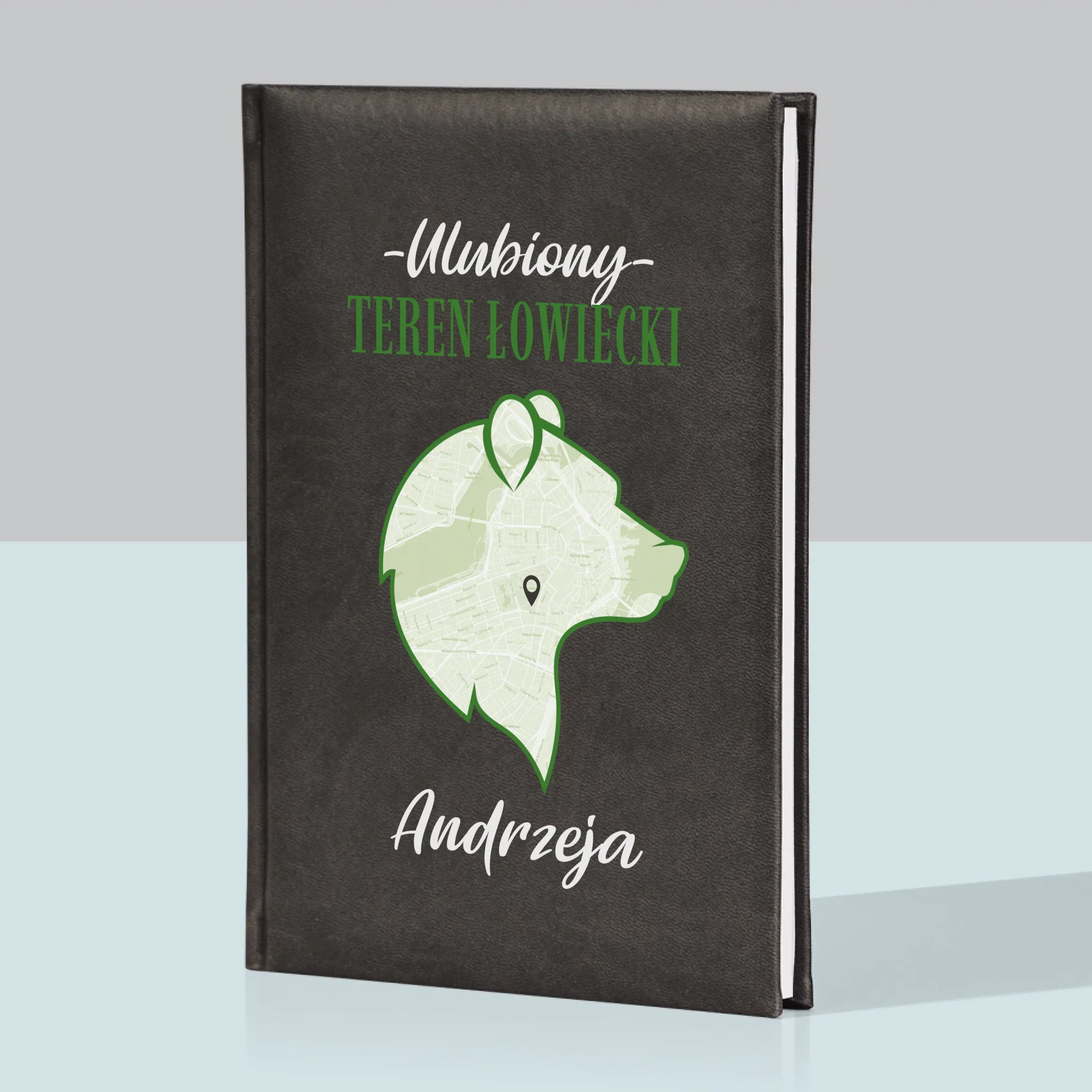 Mapa Miasta: Ulubiony Teren Łowiecki - Notes Książkowy z Nadrukiem - Image 6