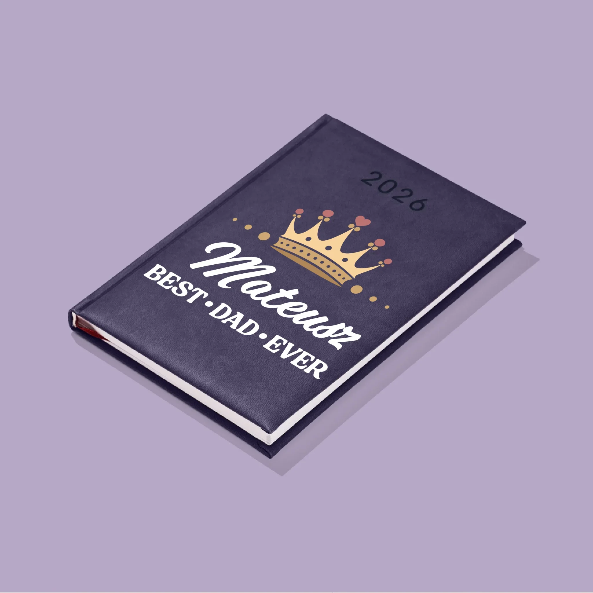 Monogram: Best Dad - Kalendarz Książkowy - Image 4