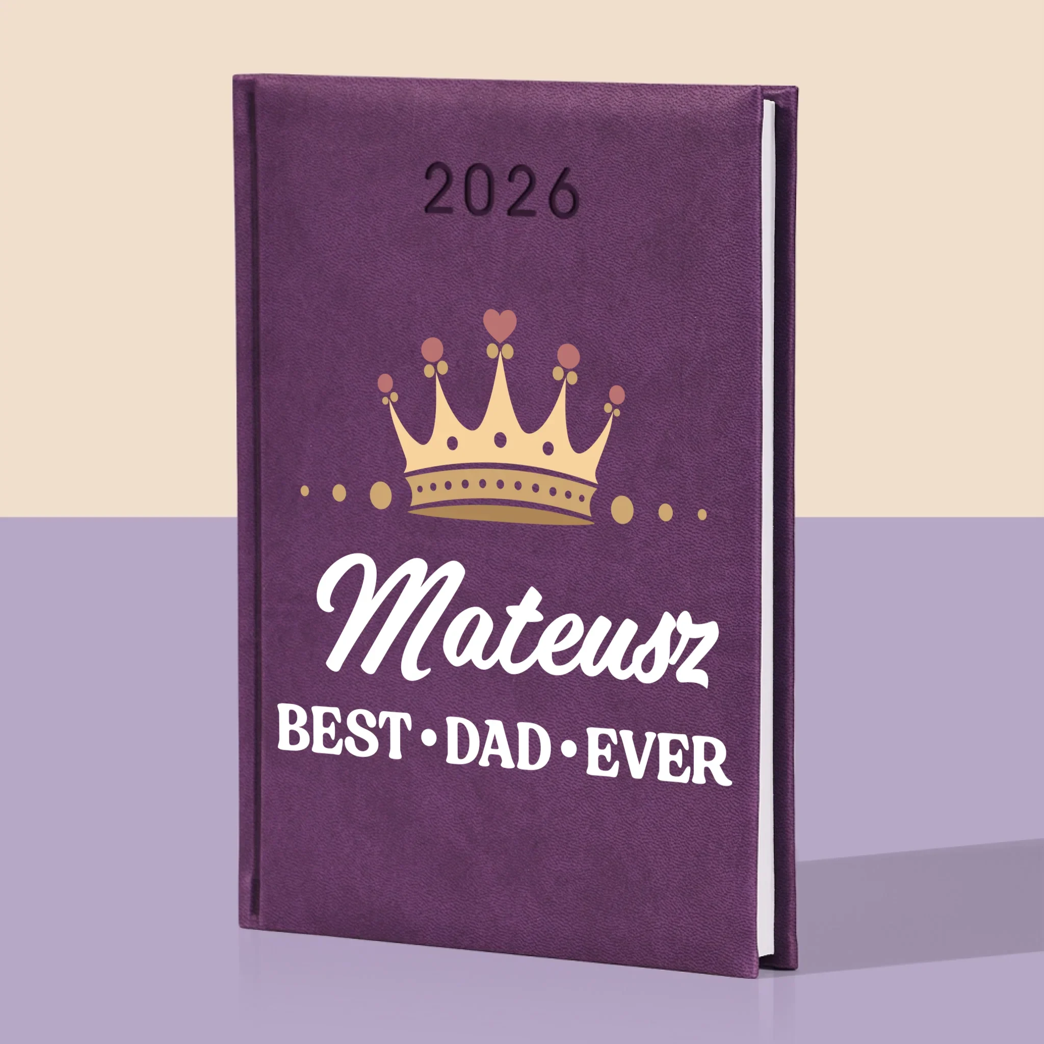 Monogram: Best Dad - Kalendarz Książkowy - Image 5