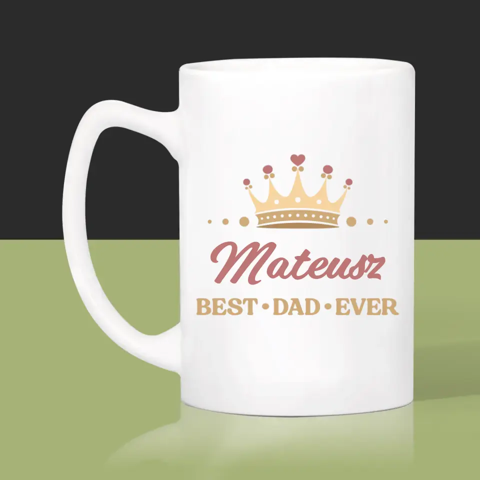 Monogram: Best Dad - Kubek z Nadrukiem - Image 5