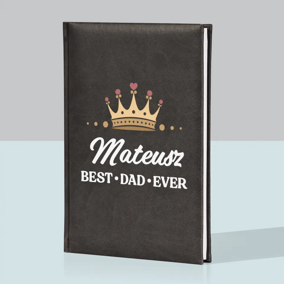 Monogram: Best Dad - Notes Książkowy z Nadrukiem - Image 6