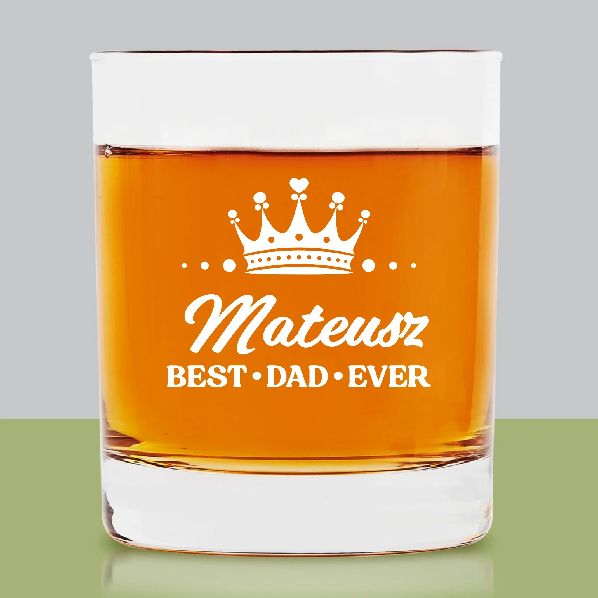Monogram: Best Dad - Szklanka Do Whisky