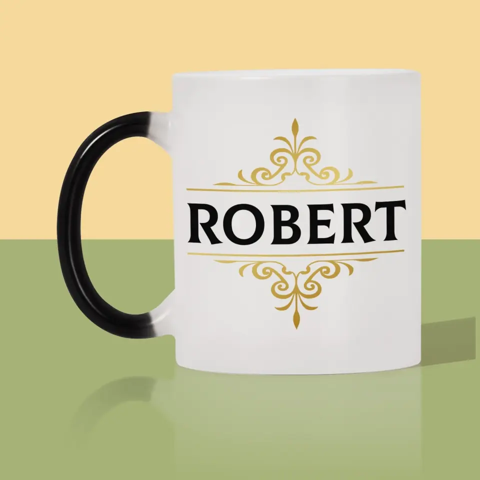 Monogram: Imię Elegant - Kubek z Nadrukiem - Image 10