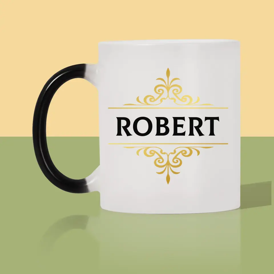 Monogram: Imię Elegant - Kubek z Nadrukiem - Image 13