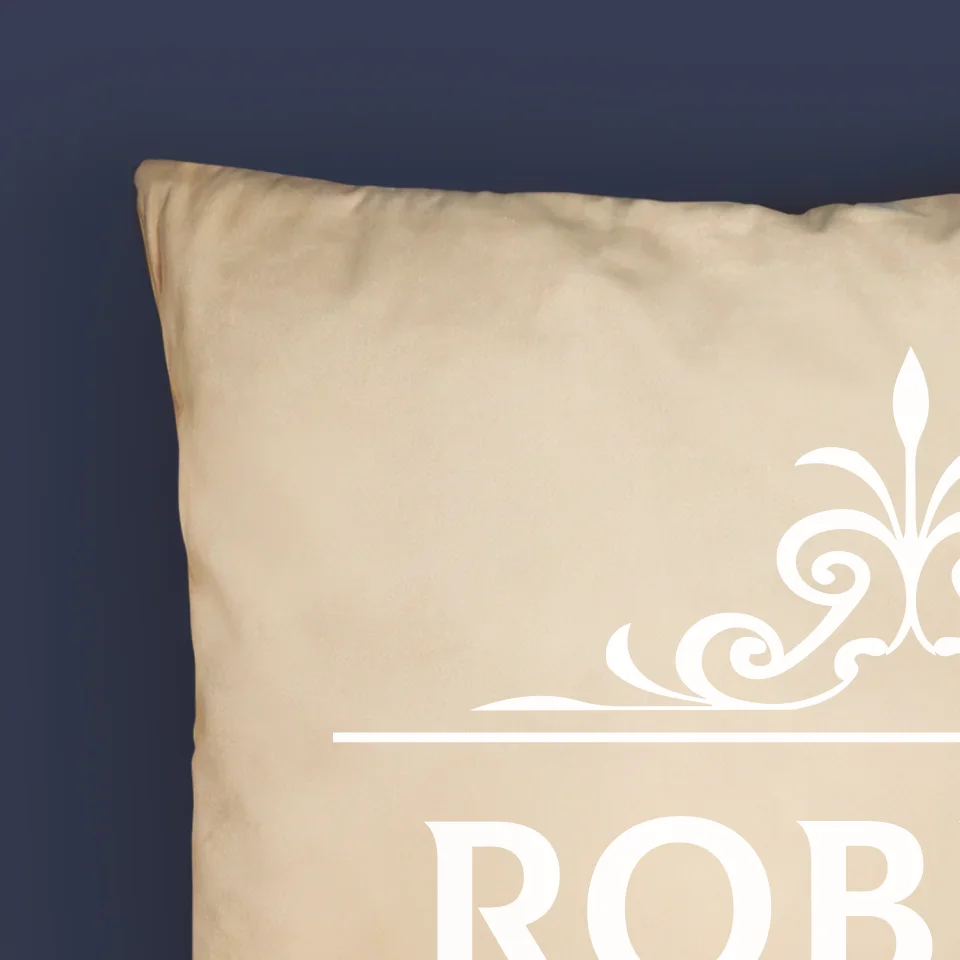 Monogram: Imię Elegant - Poduszka z Nadrukiem - Image 5