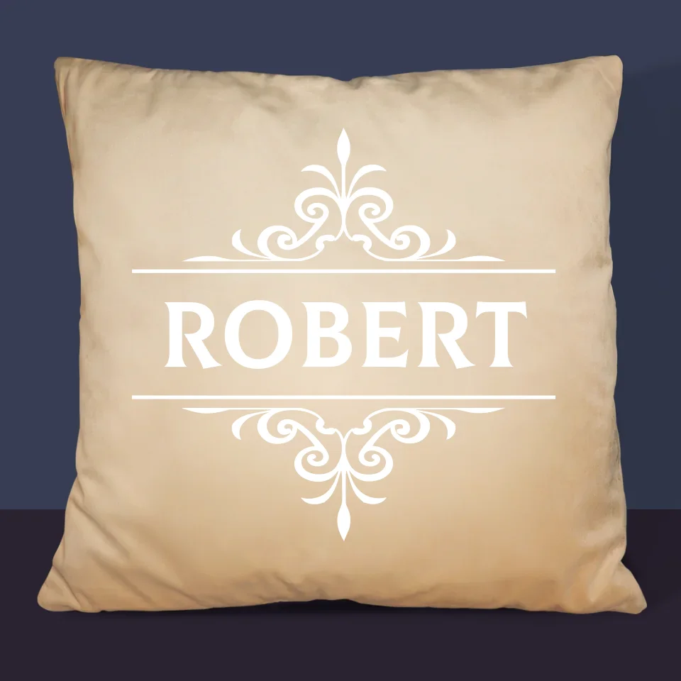 Monogram: Imię Elegant - Poduszka z Nadrukiem - Image 6