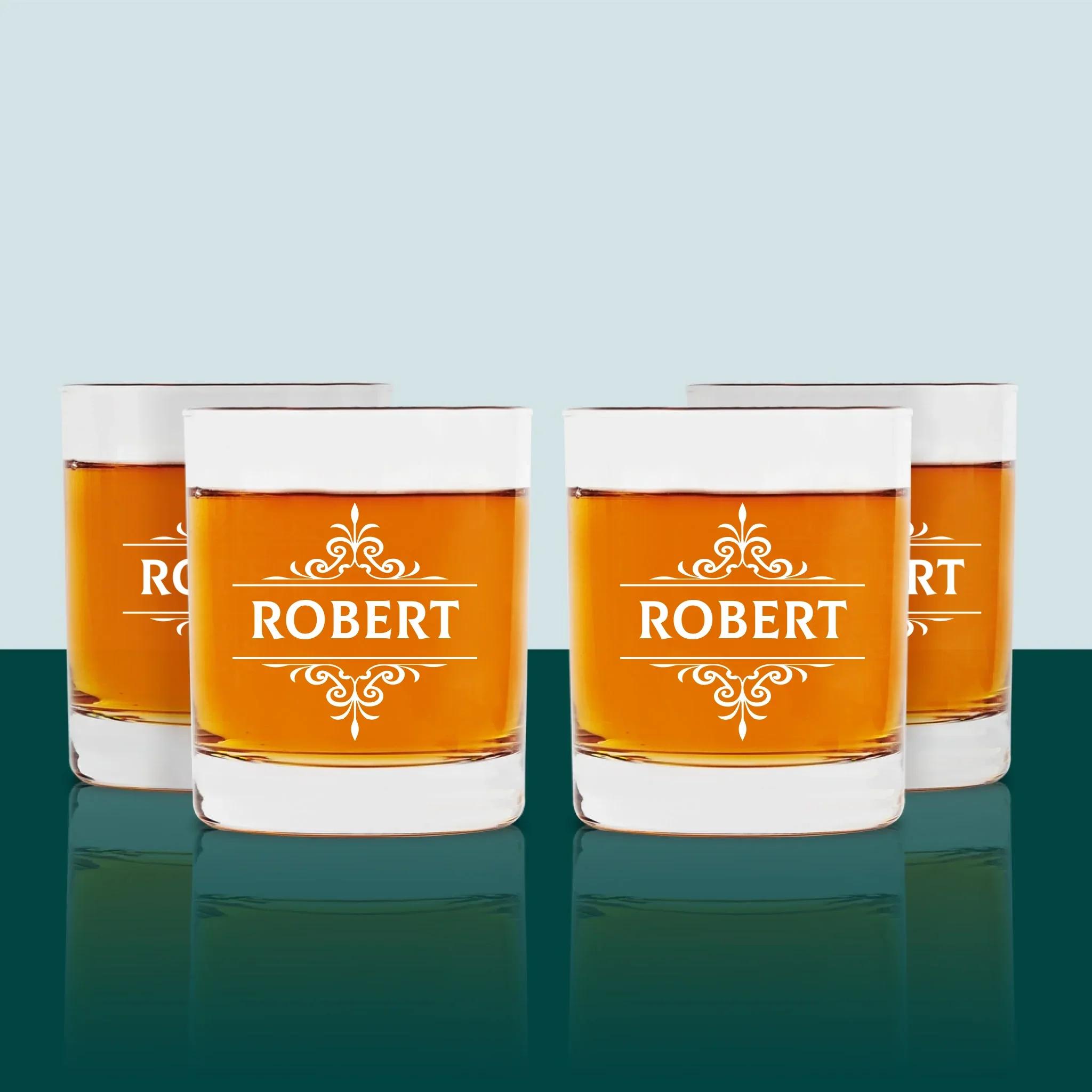 Monogram: Imię Elegant - Szklanka Do Whisky - Image 4