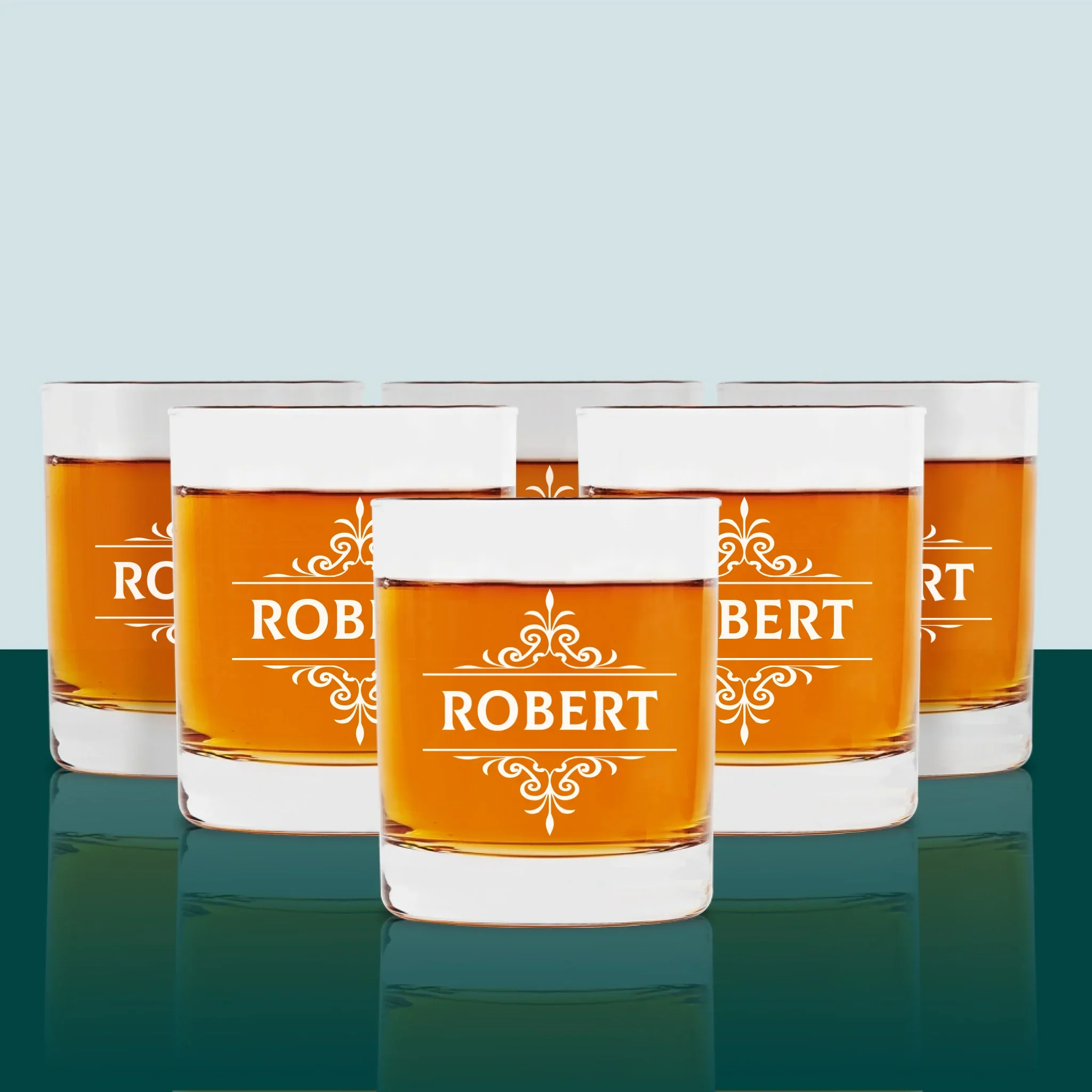 Monogram: Imię Elegant - Szklanka Do Whisky - Image 5