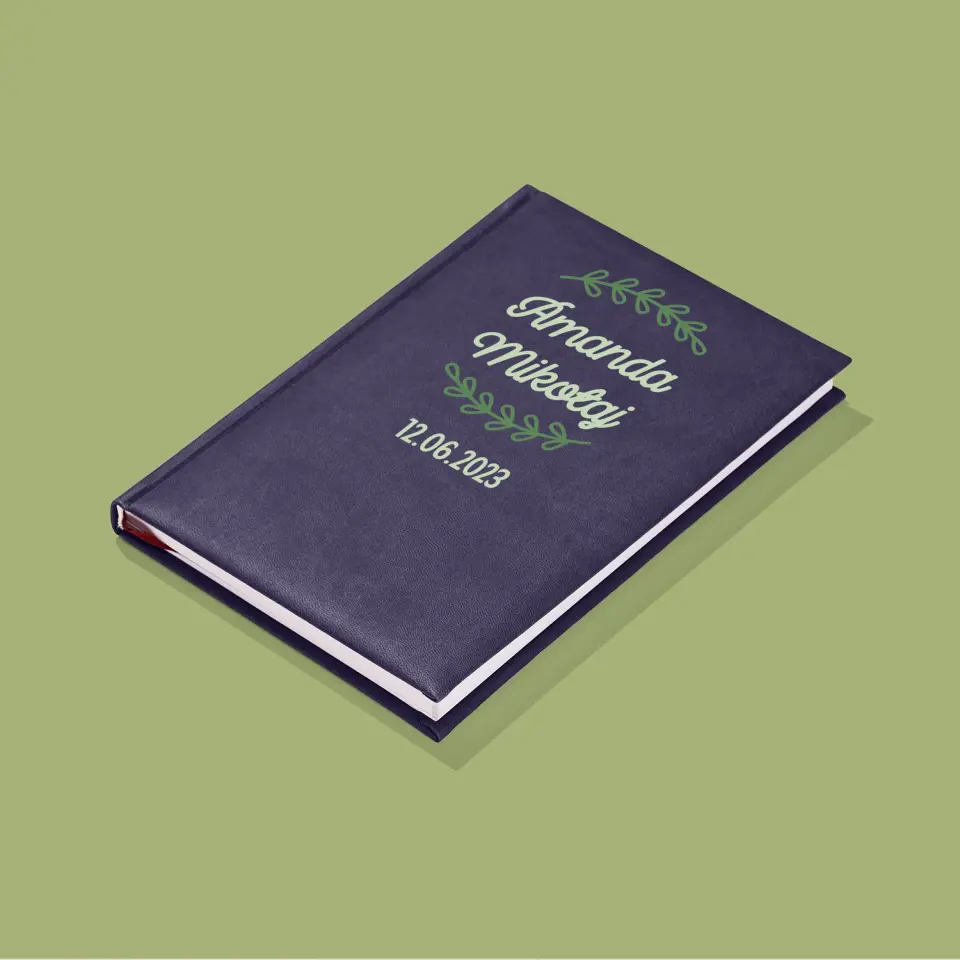 Monogram: Imiona Listki - Notes Książkowy z Nadrukiem - Image 4