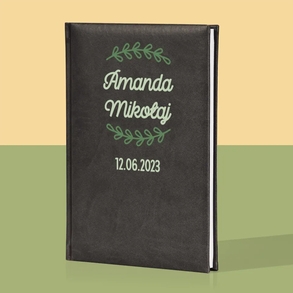 Monogram: Imiona Listki - Notes Książkowy z Nadrukiem - Image 6