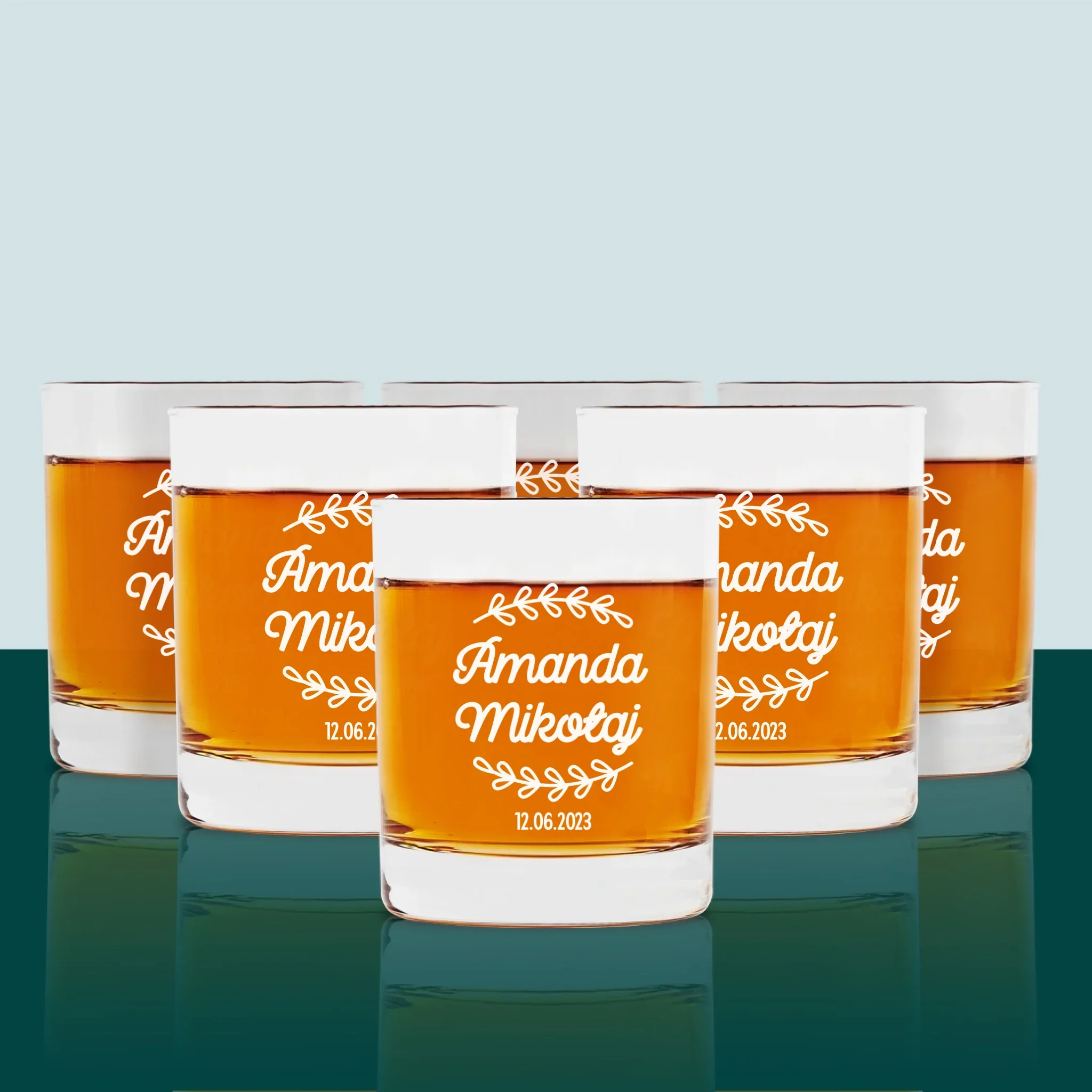 Monogram: Imiona Listki - Szklanka Do Whisky - Image 5