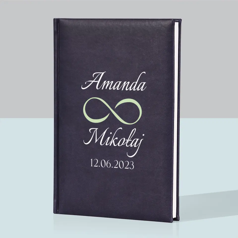 Monogram: Imiona Nieskończoność - Notes Książkowy z Nadrukiem
