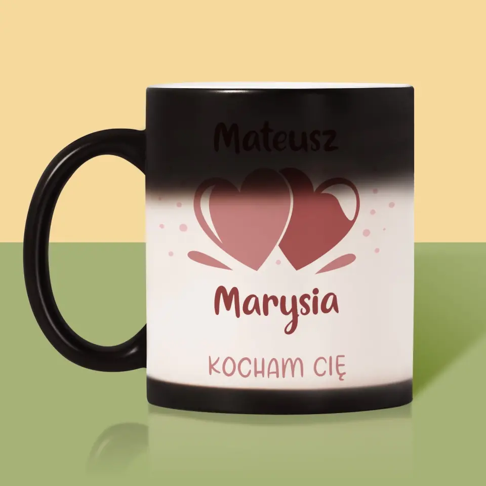 Monogram: Imiona Serca - Kubek z Nadrukiem - Image 11