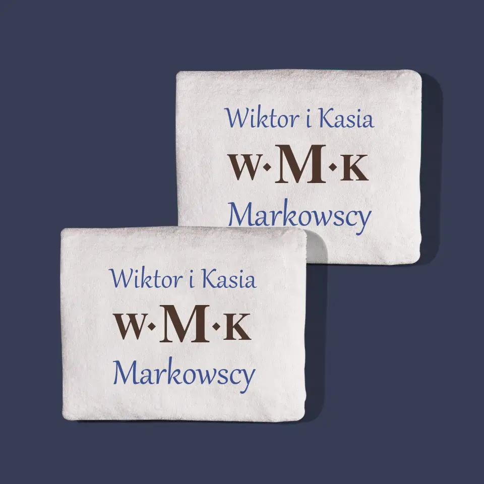Monogram: Inicjały Rodzina - Zestaw Ręczników z Haftem - Image 5